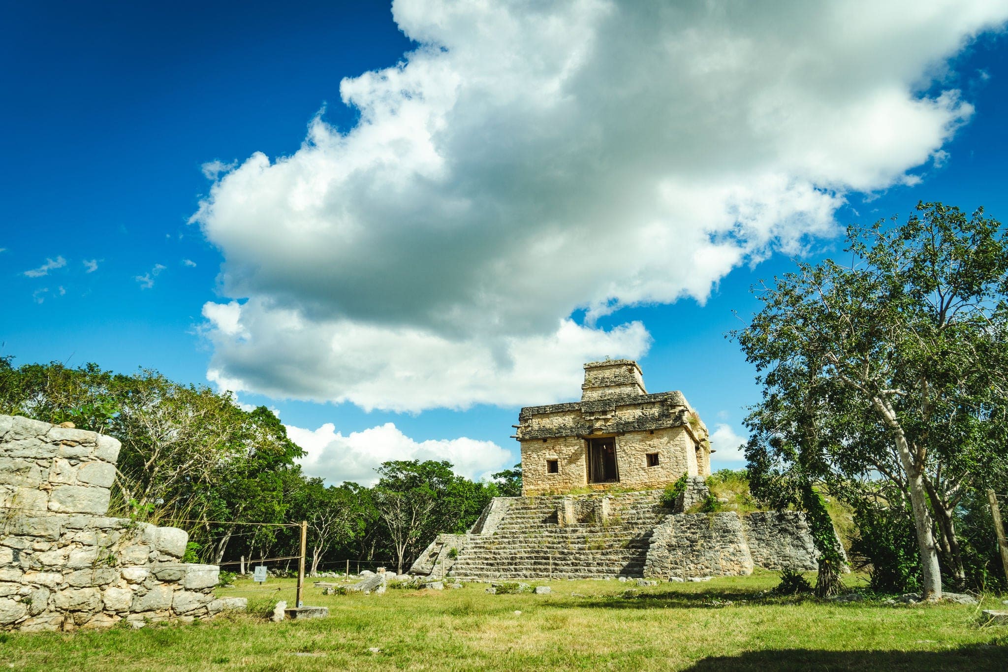 Mayan Oldest City "dzibilchaltún ruin" in Merida, Mexico