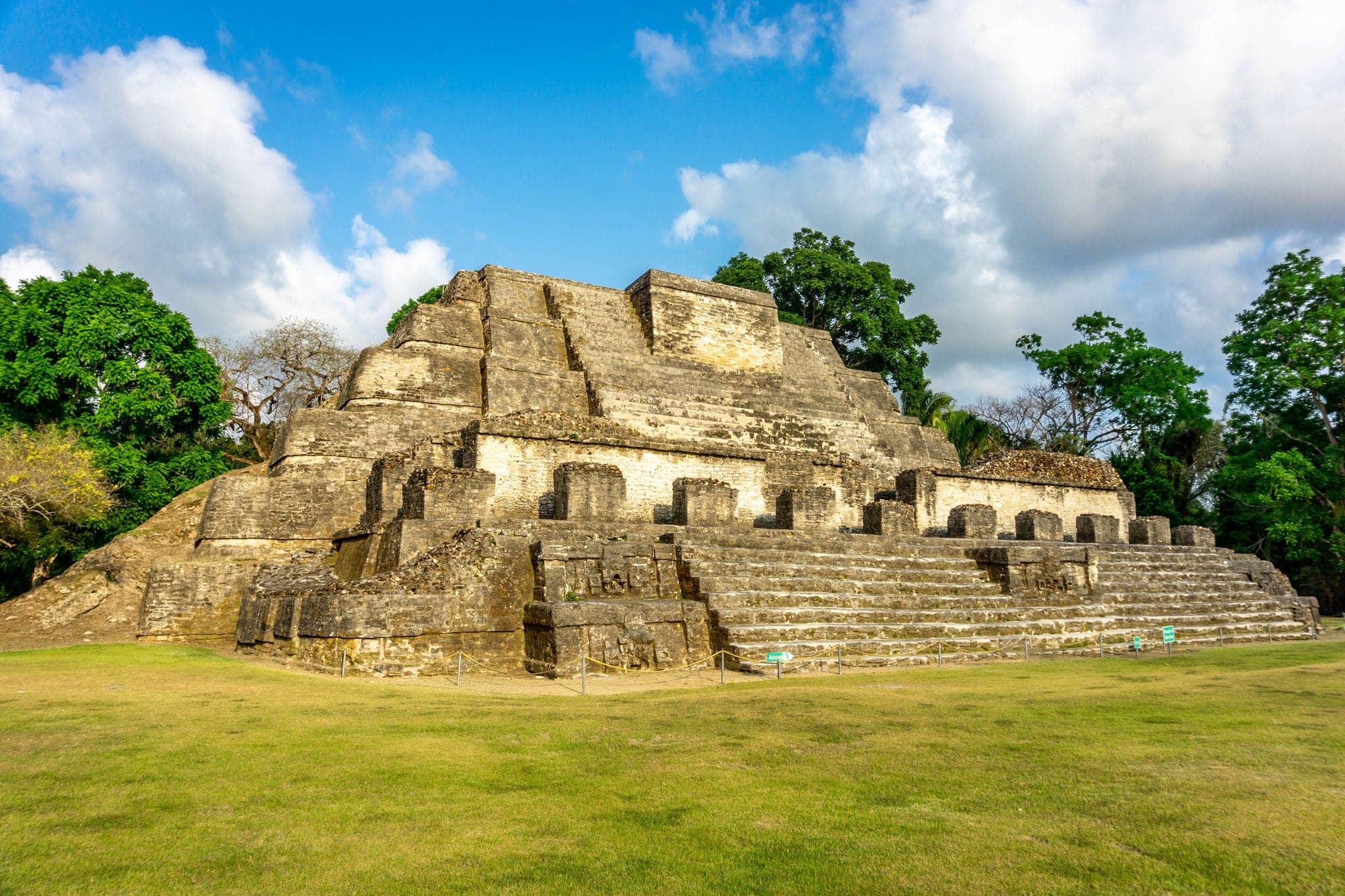 Altun Ha - Temple of the Sun God in Belize