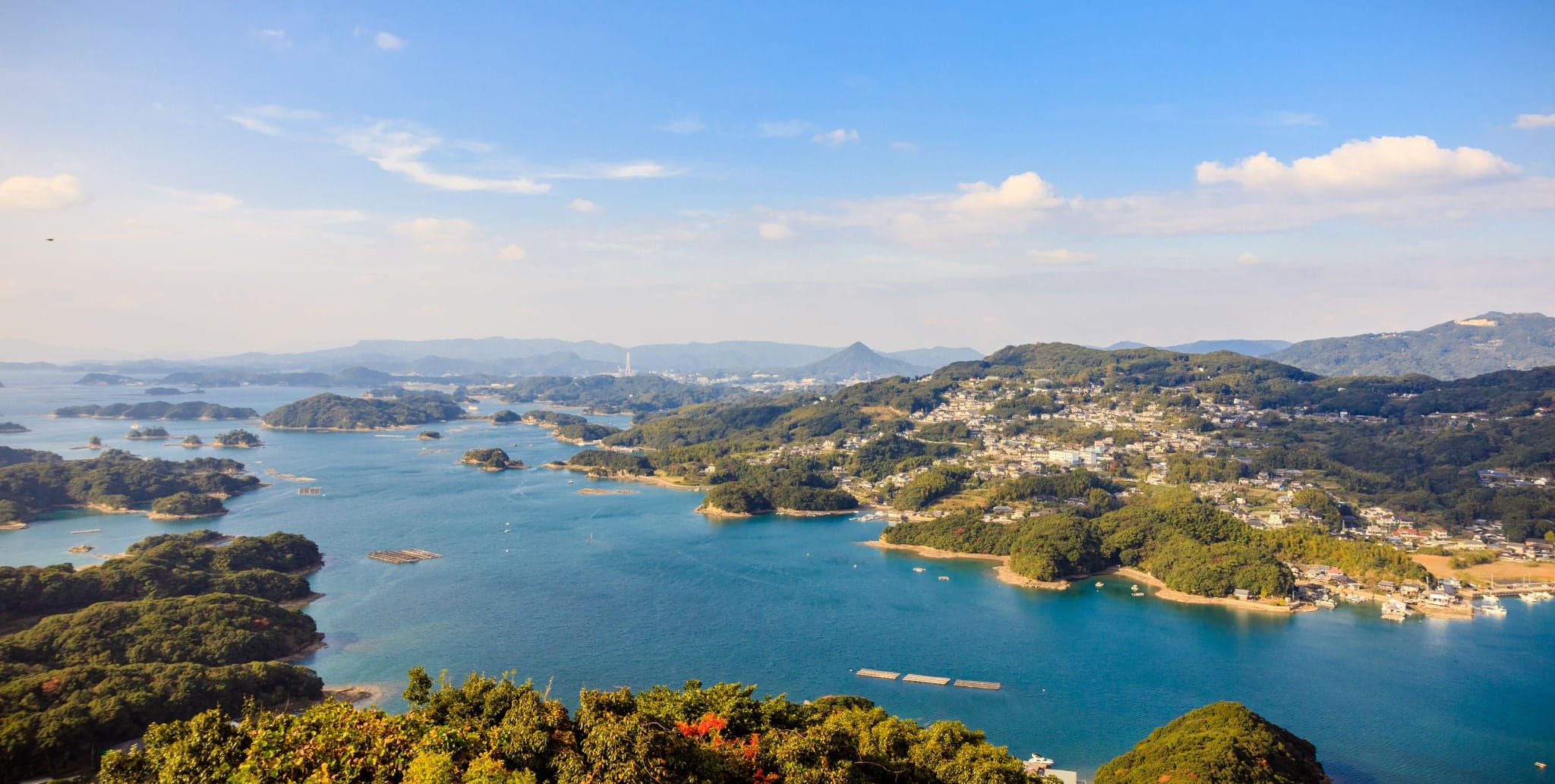 99 islands in Sasebo, Nagasaki, Japan.