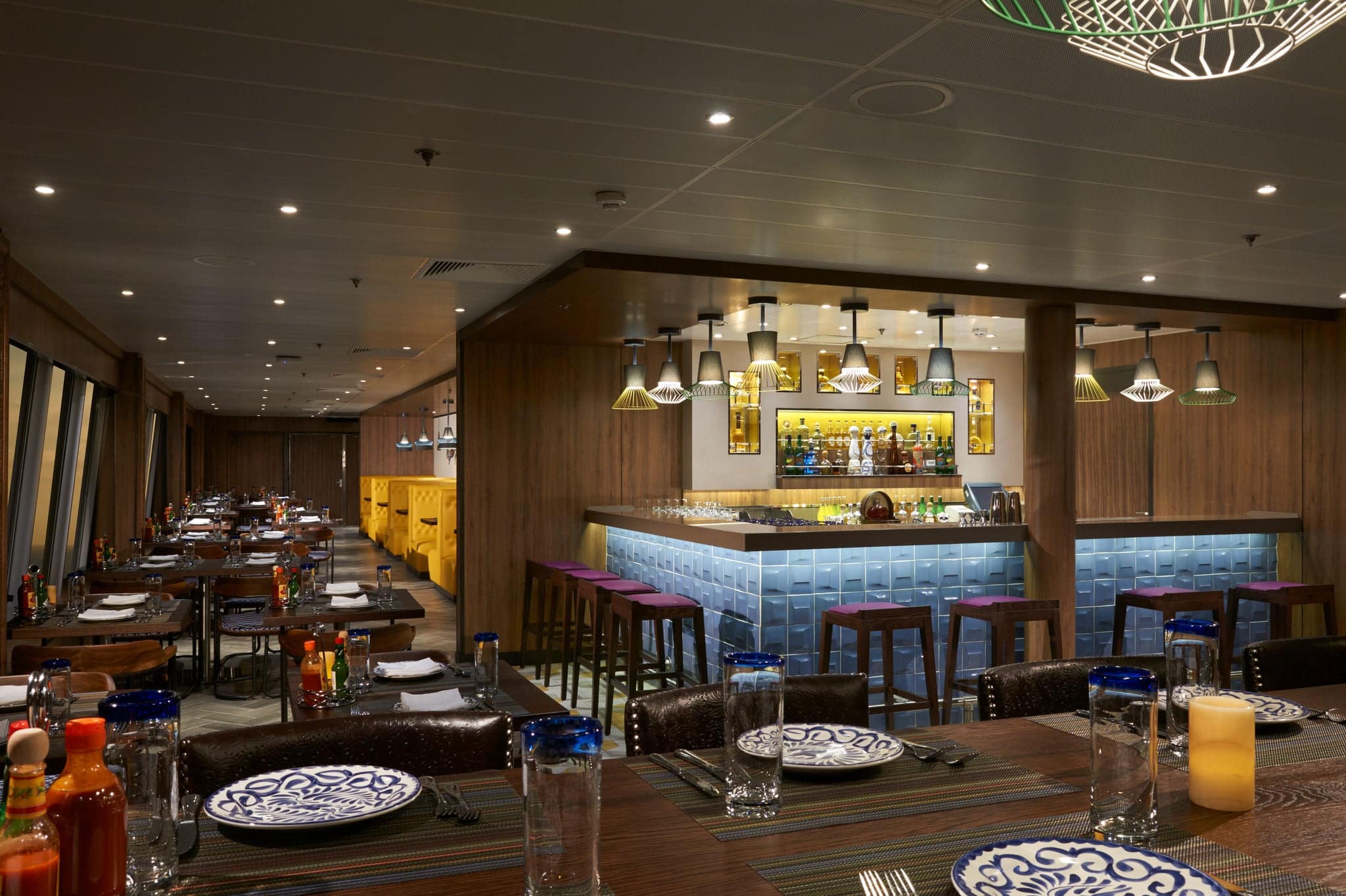 NCL Dawn Dining Los Lobos Cantina