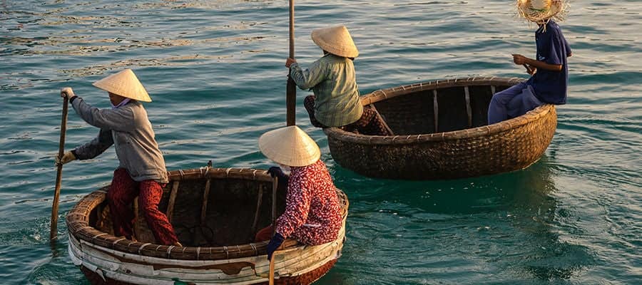 Barcos de canasta Cam Ranh