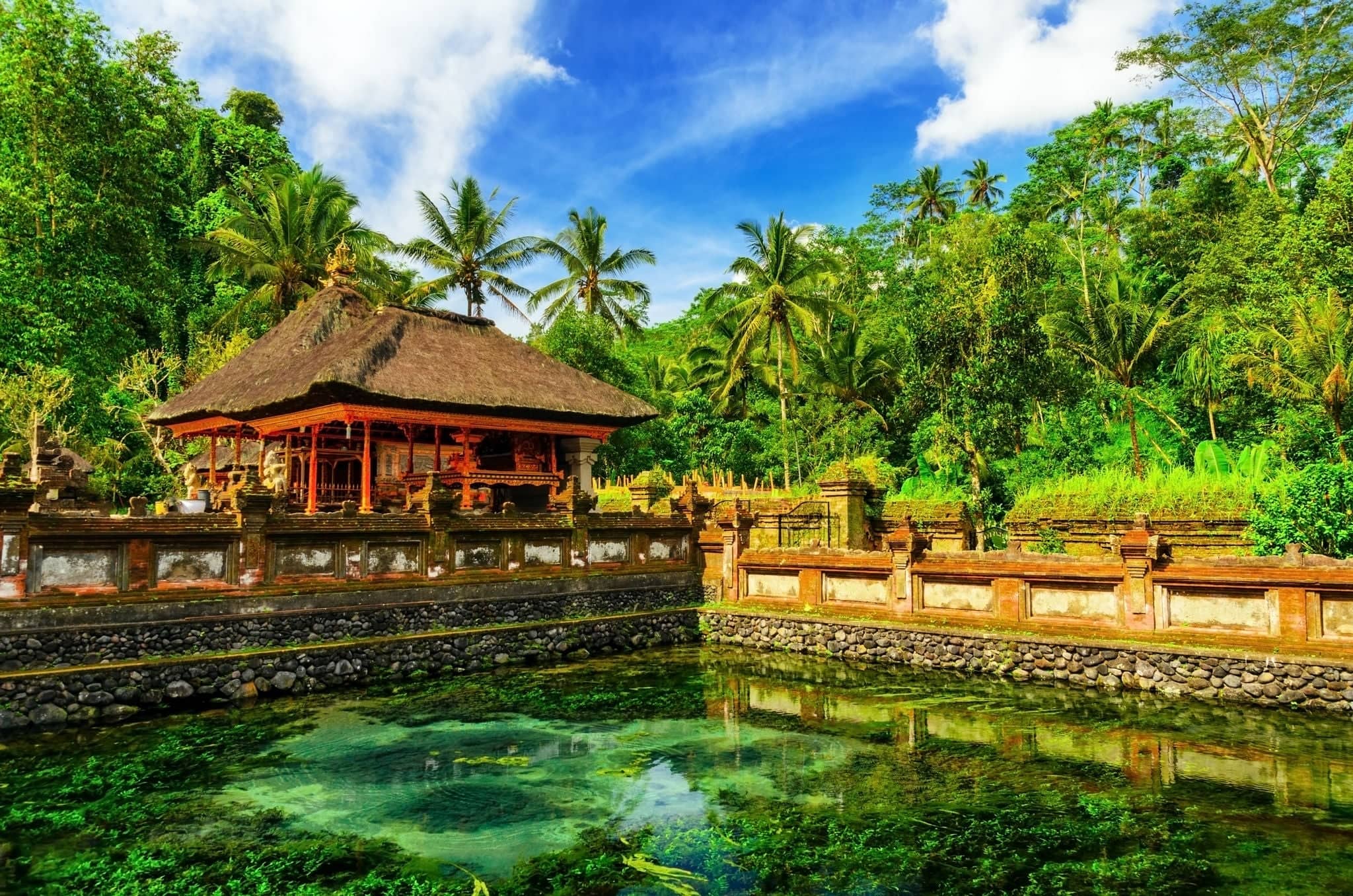 Tirta Empul Temple. Bali, Indonesia.