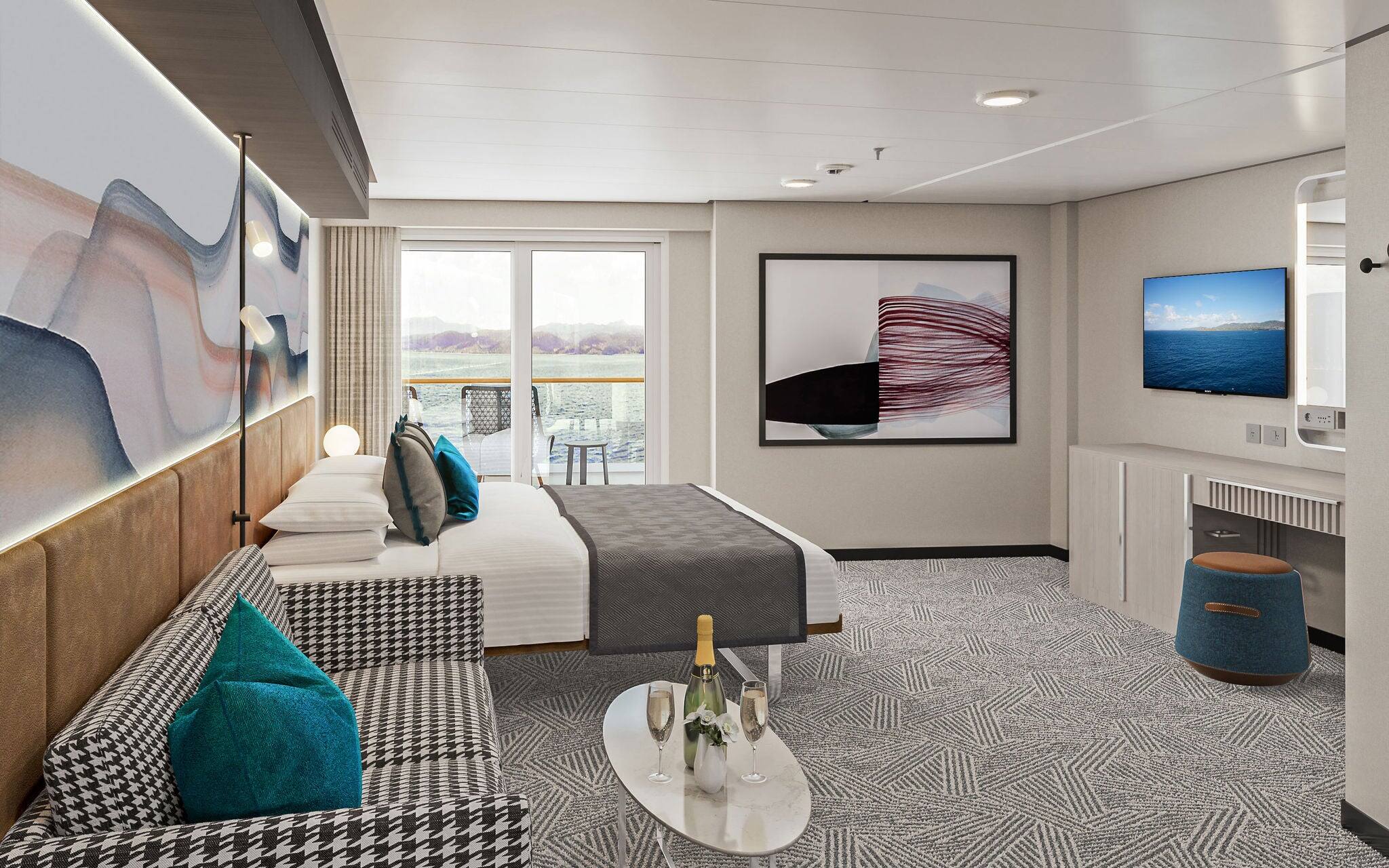 Norwegian Aura - Balcony Suite