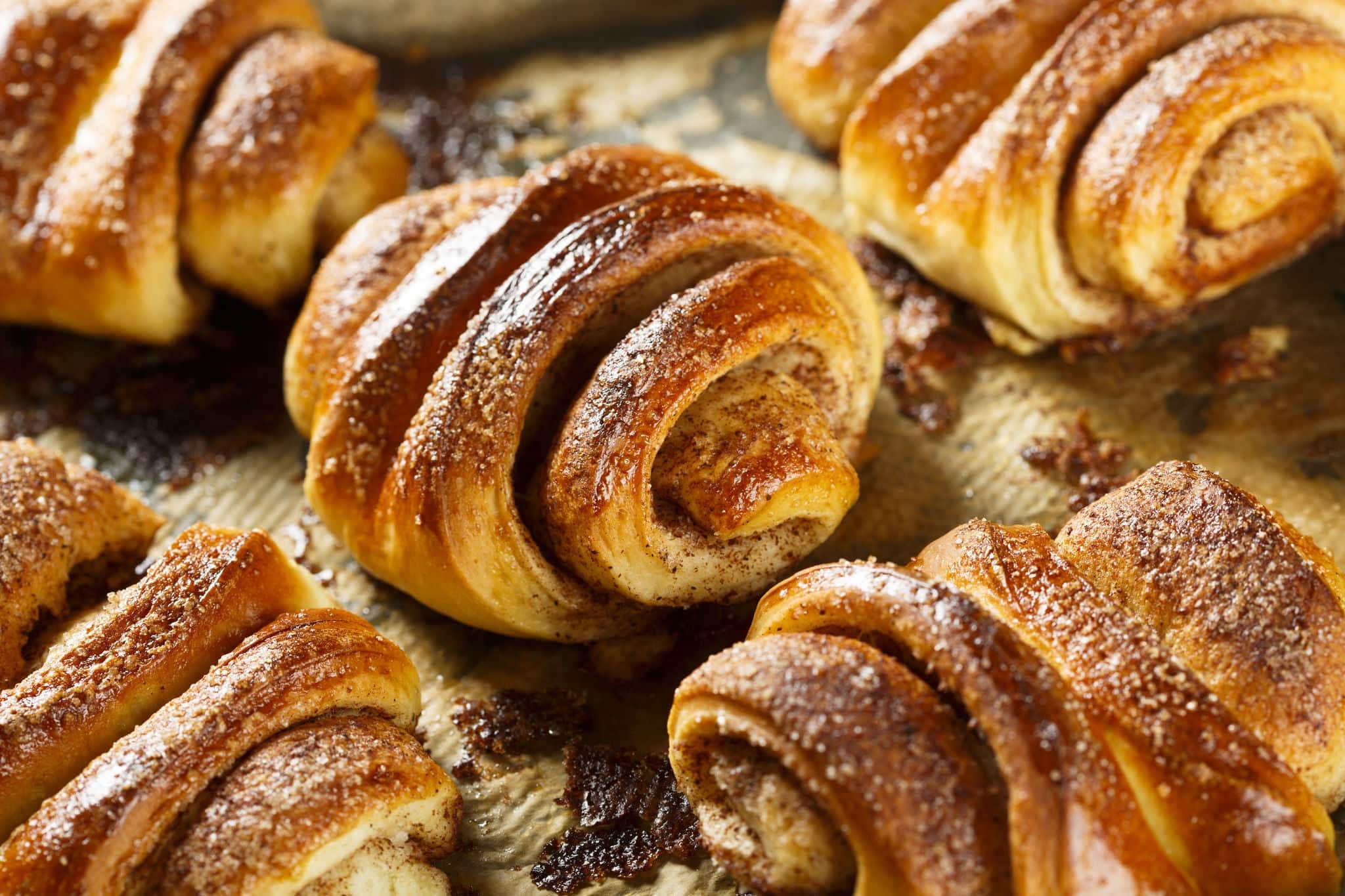 Cinnamon rolls or Franzbroetchen