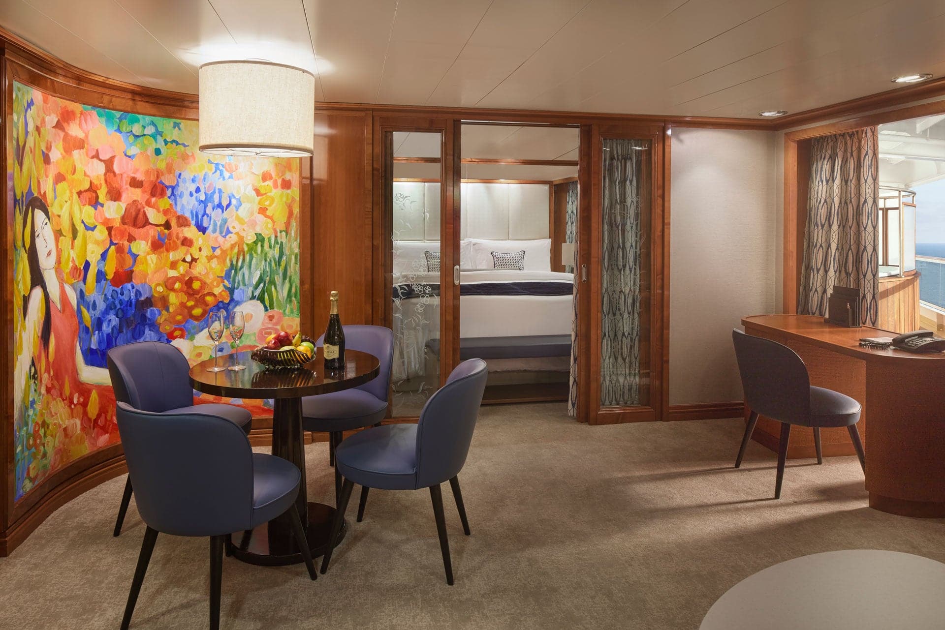Suite principal con balcón grande, Pride of America