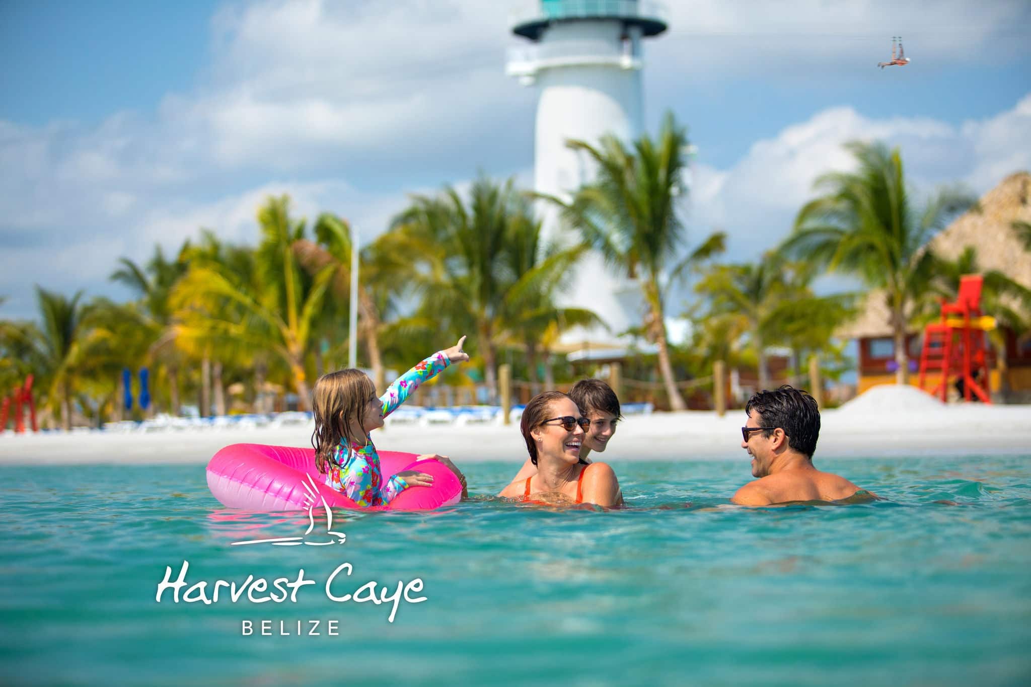 Harvest Caye Beach
