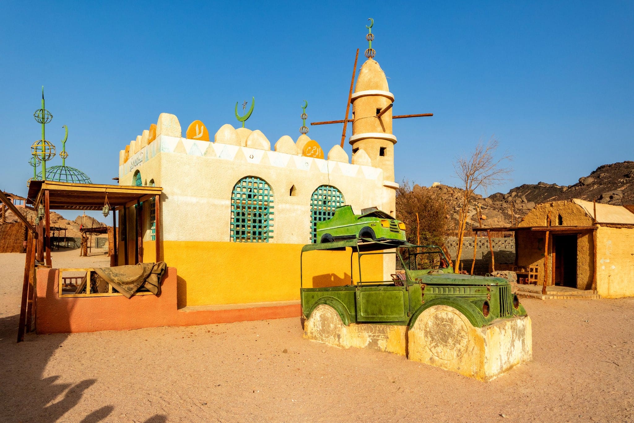 Bedouin Sanctuary in the Oriental desert near Safaga, Egypt, Africa