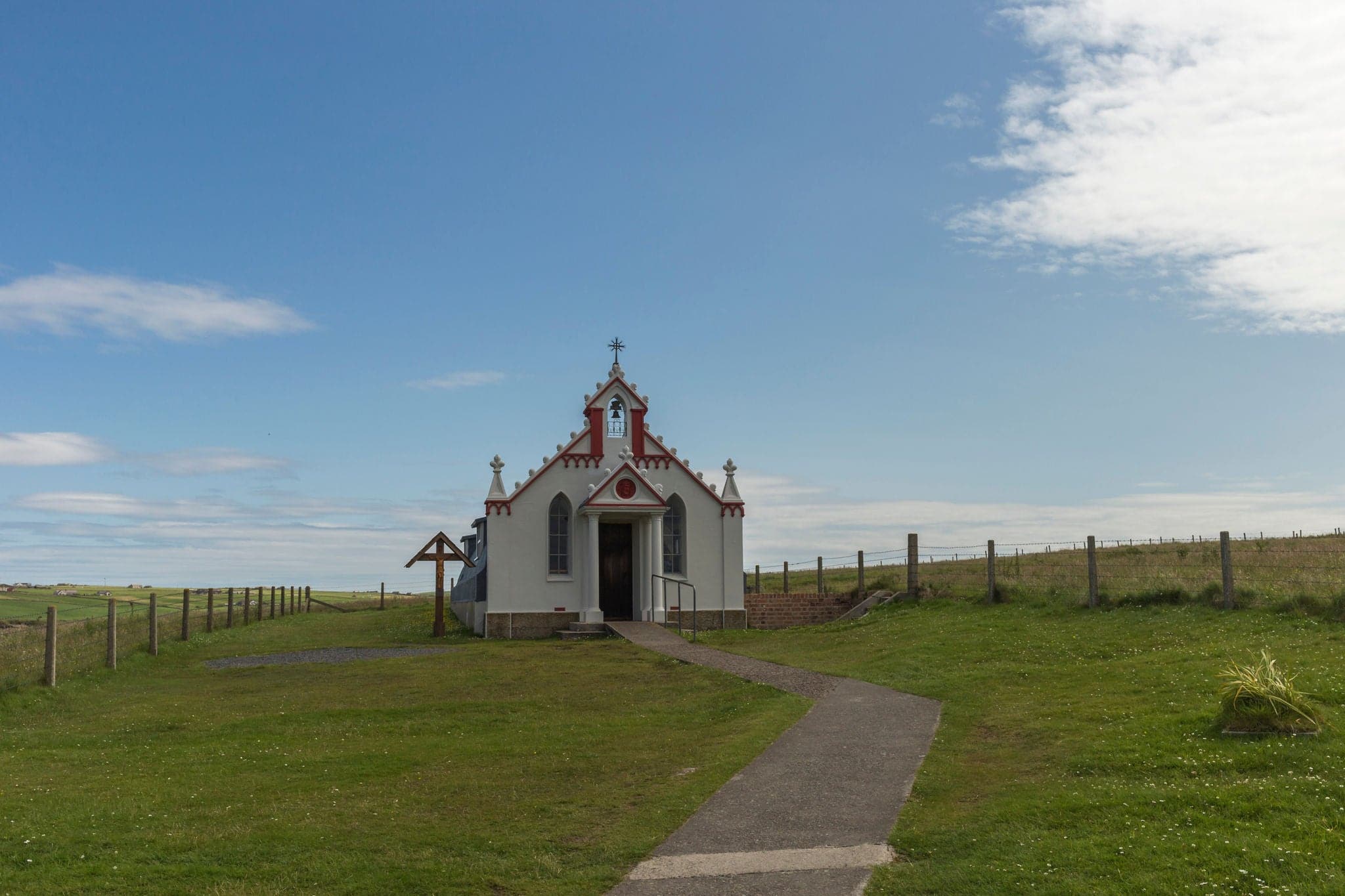 La capilla italiana en Orkney