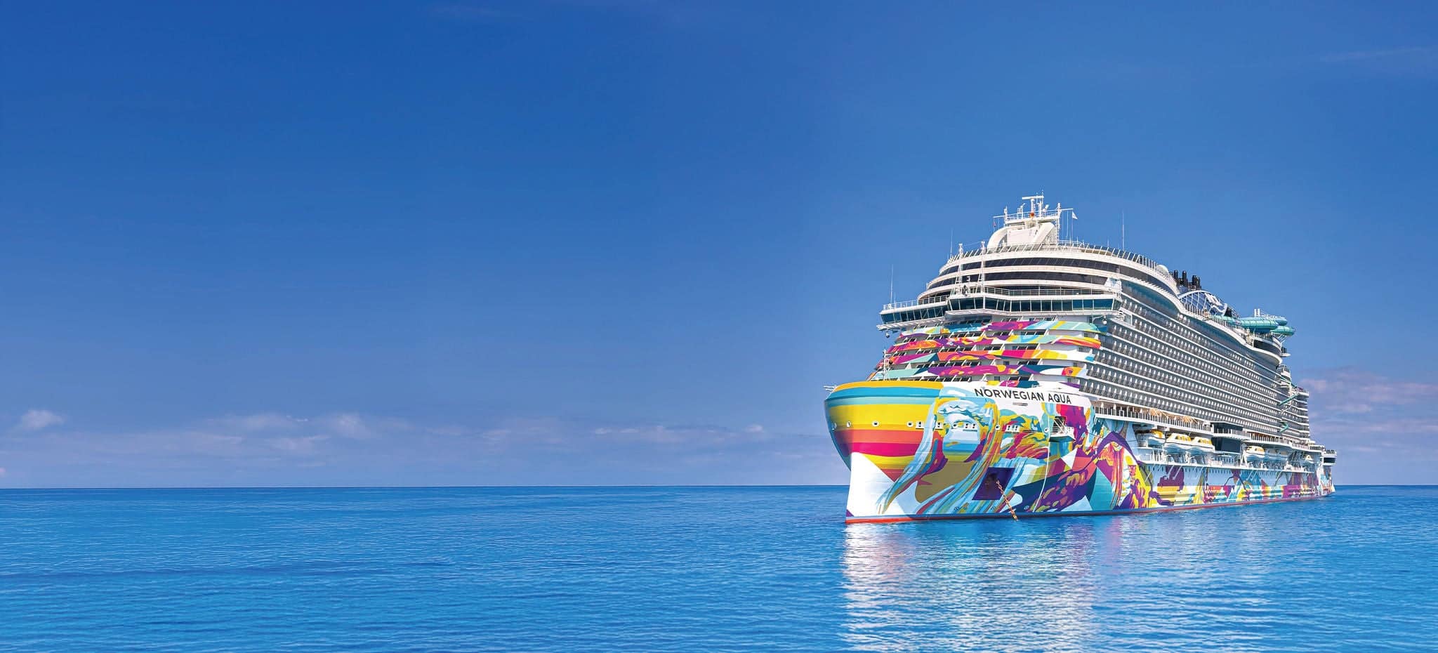 Norwegian Aqua at Sea
