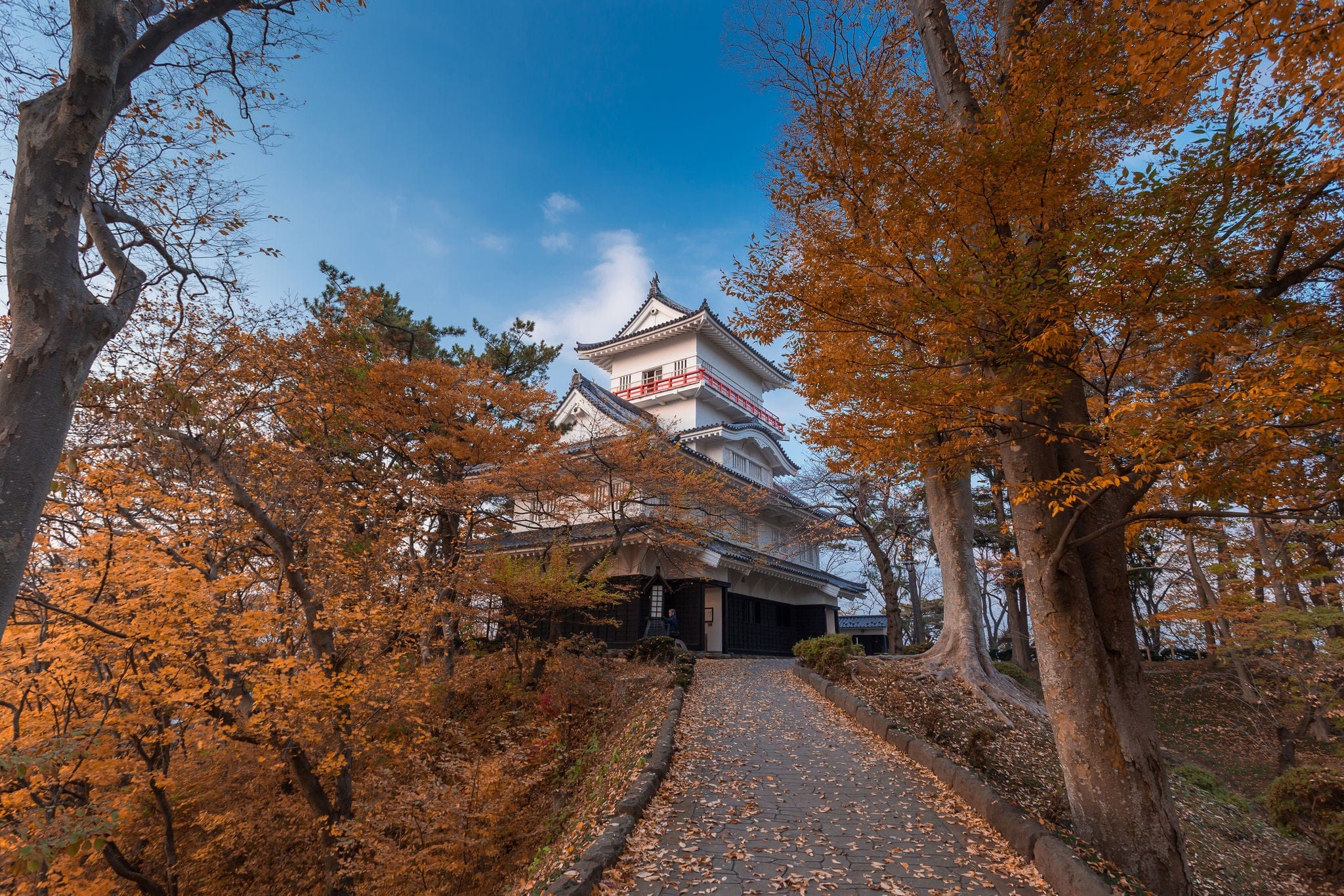 Kubota castle in Akita