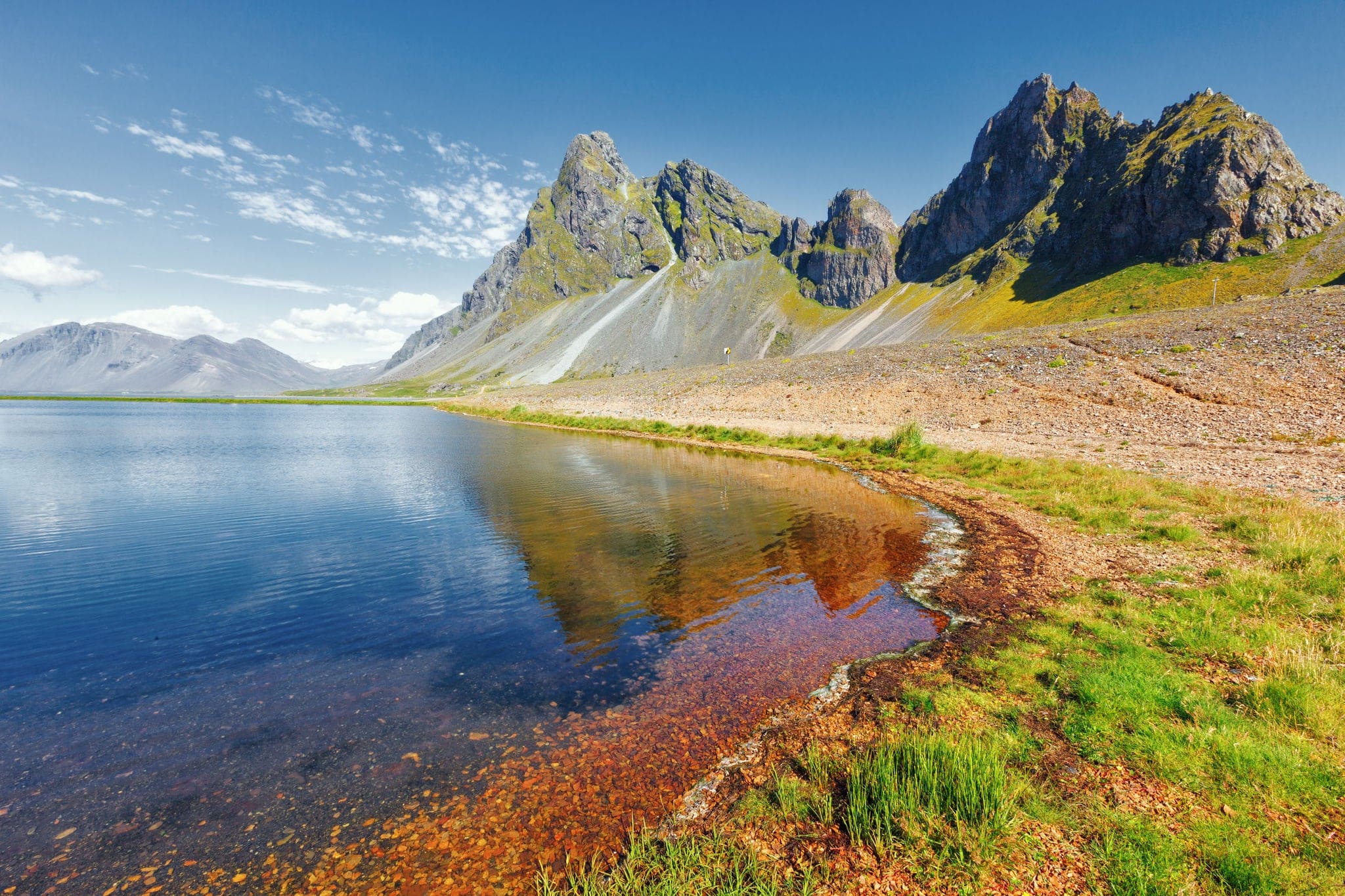 This photo was taken from Djupivogur and Hofn. The east coast of Iceland is really beautiful and less touristy than other parts.