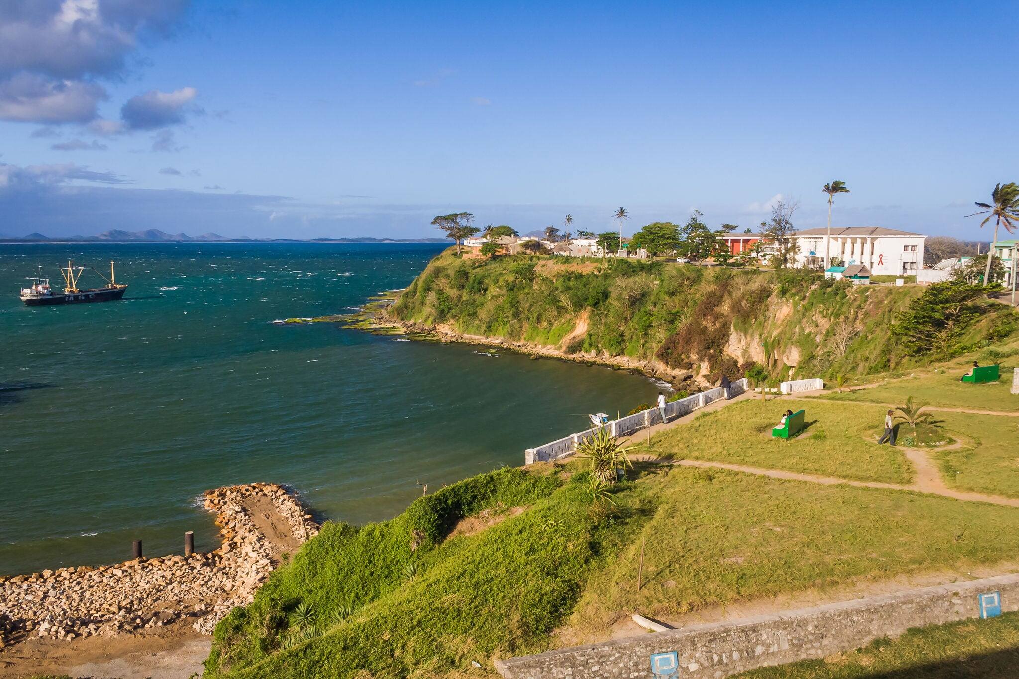 The old port of Fort Dauphin (Tolagnaro), southern Madagascar