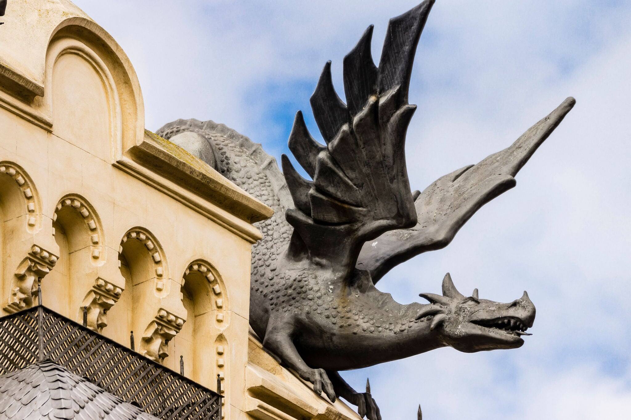 House of the Dragons, Ceuta , autonomous city, Spain, North Africa, Africa