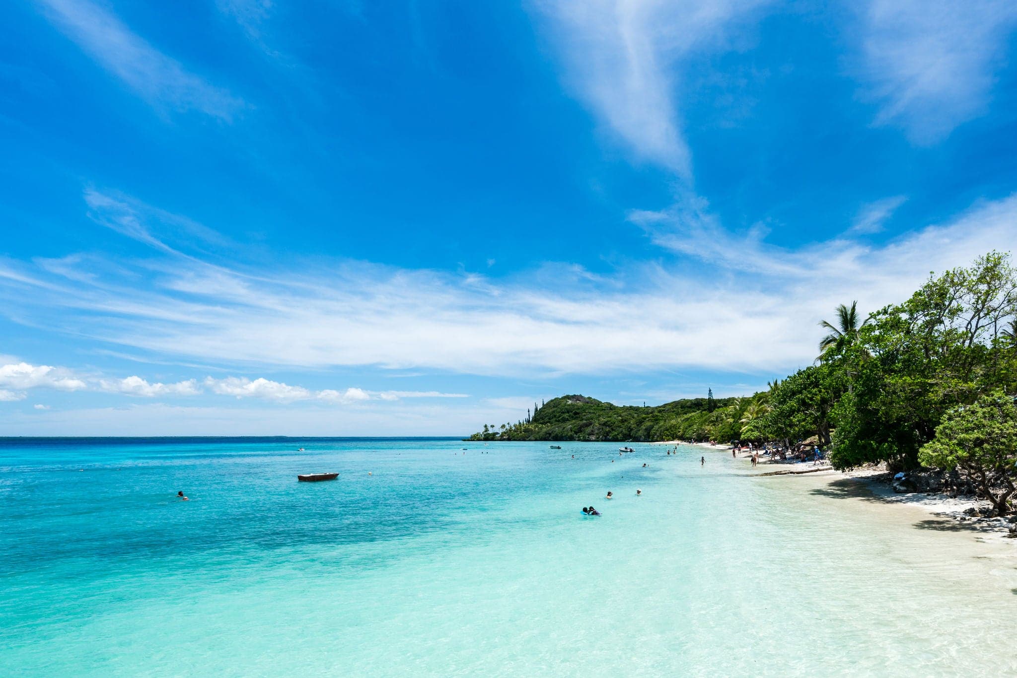 Beach on Lifou Island, New Caledonia