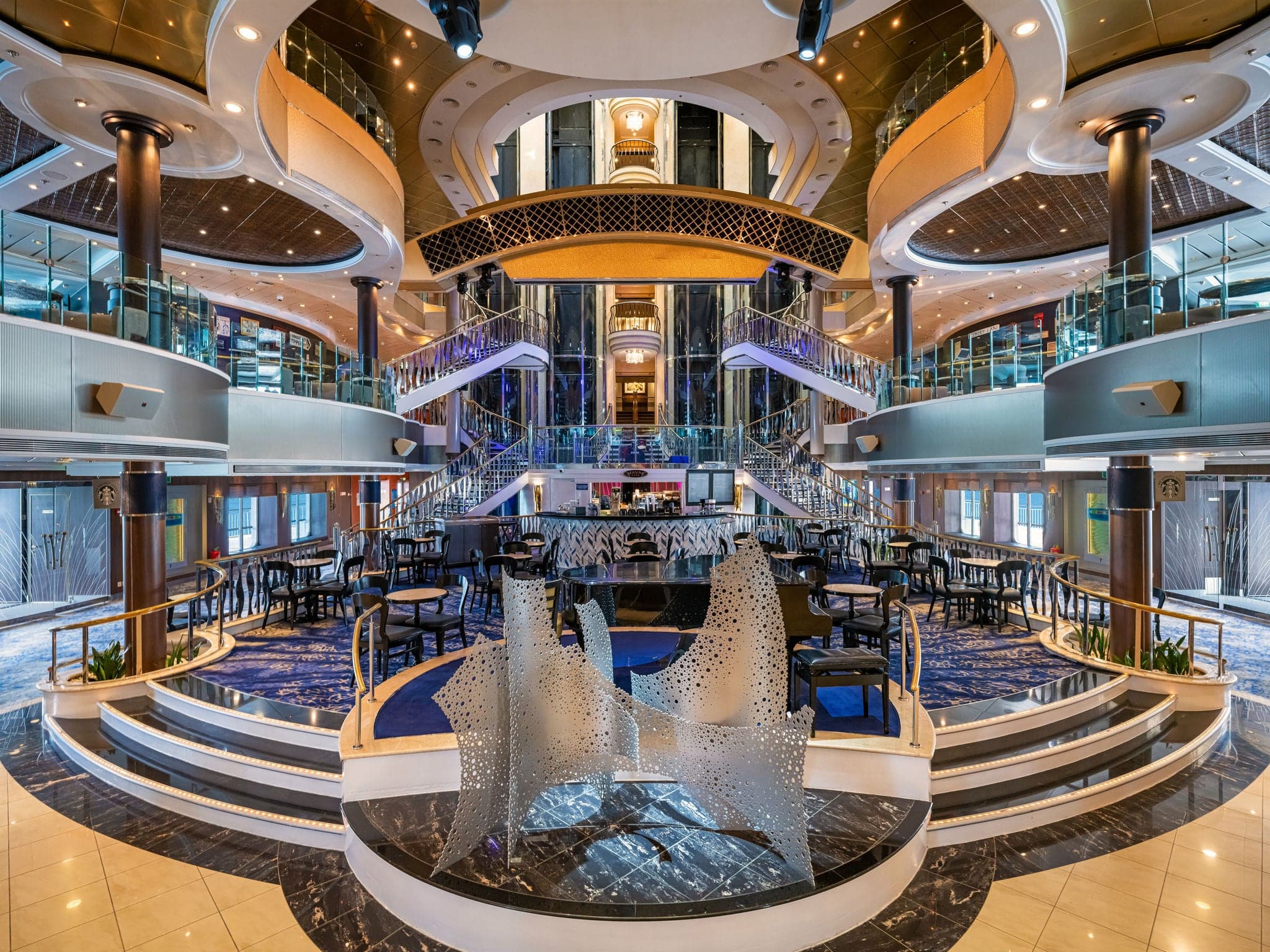 The Atrium on Norwegian Dawn