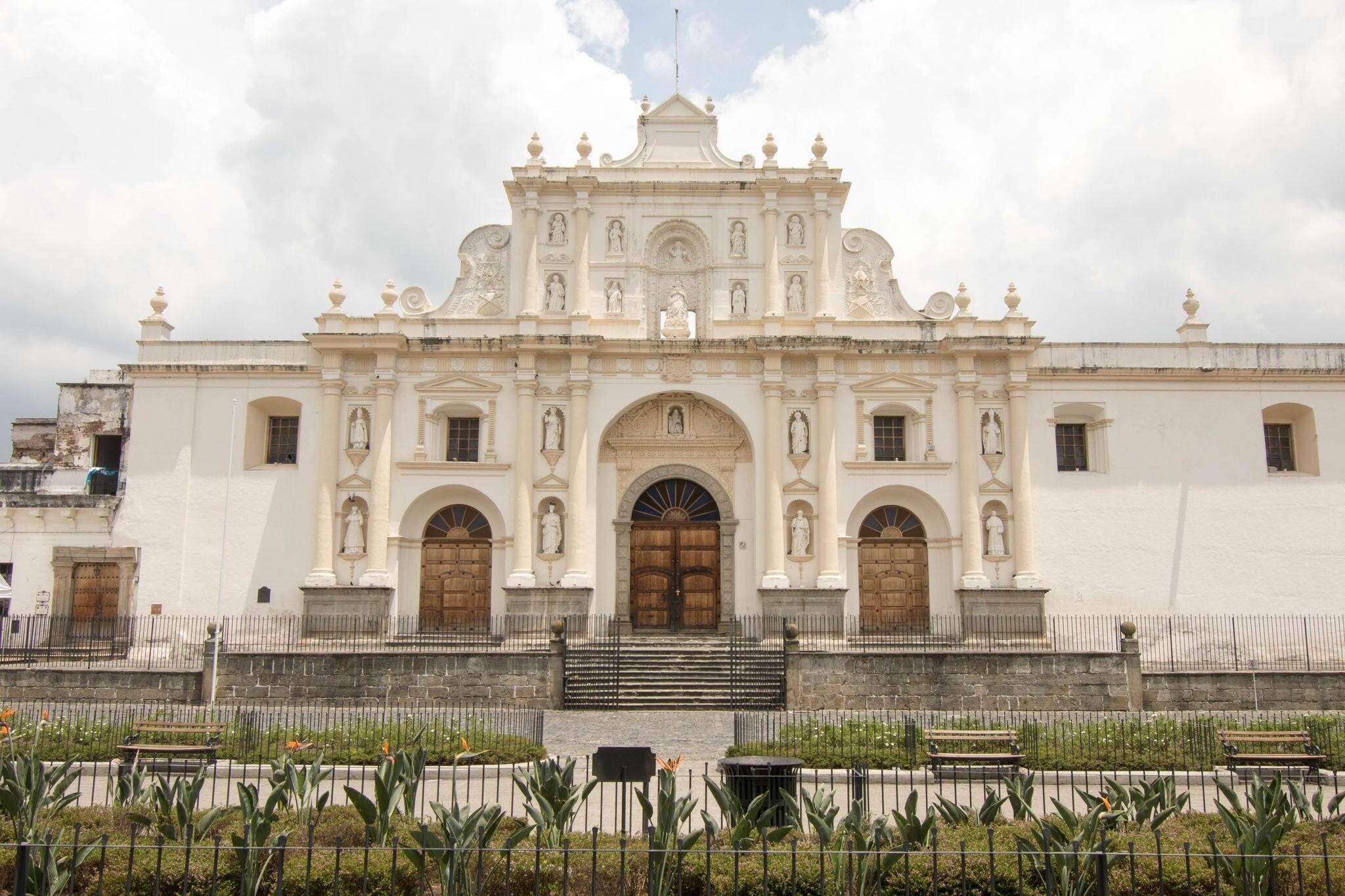 The Church of San Jose Cathedral in Antigua Guatemala.