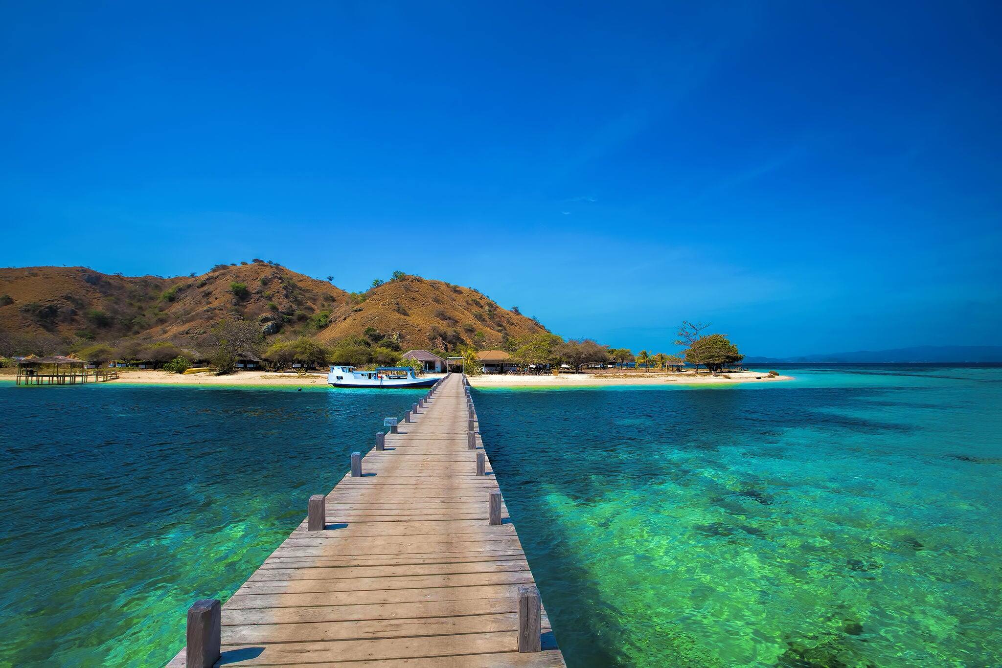 The beautiful nature of Komodo national park