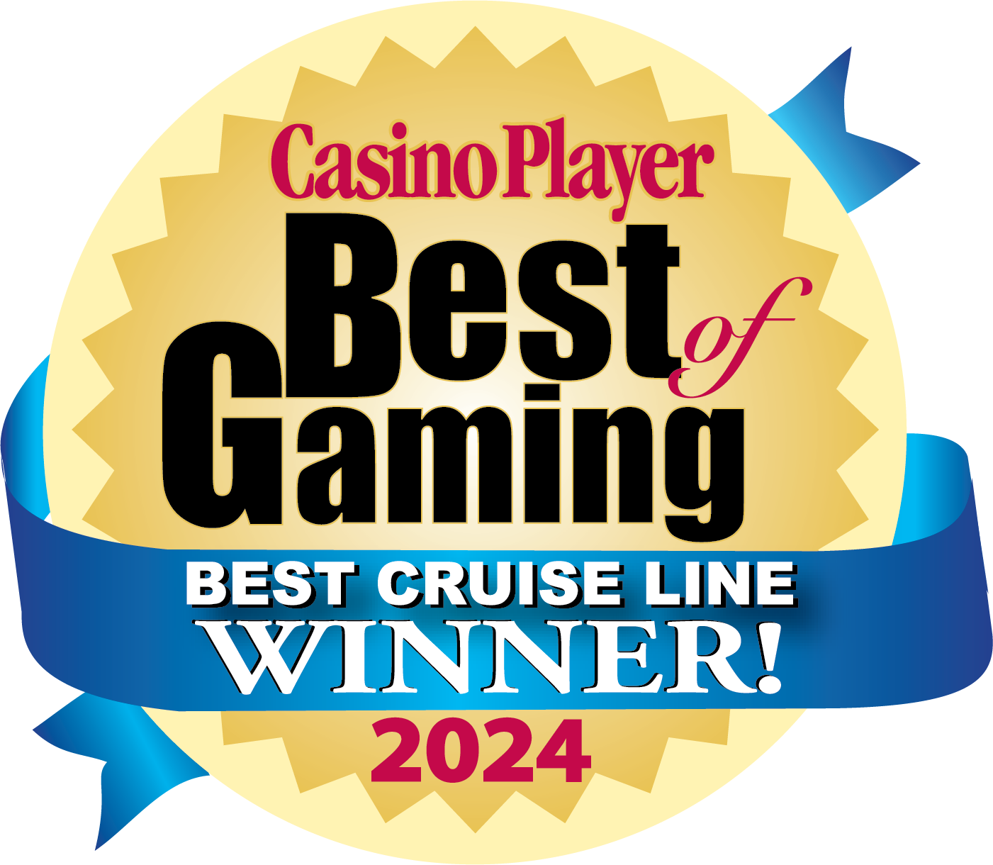 Casino Player Best of Gaming Winner 2024 for Norwegian Cruise Lines