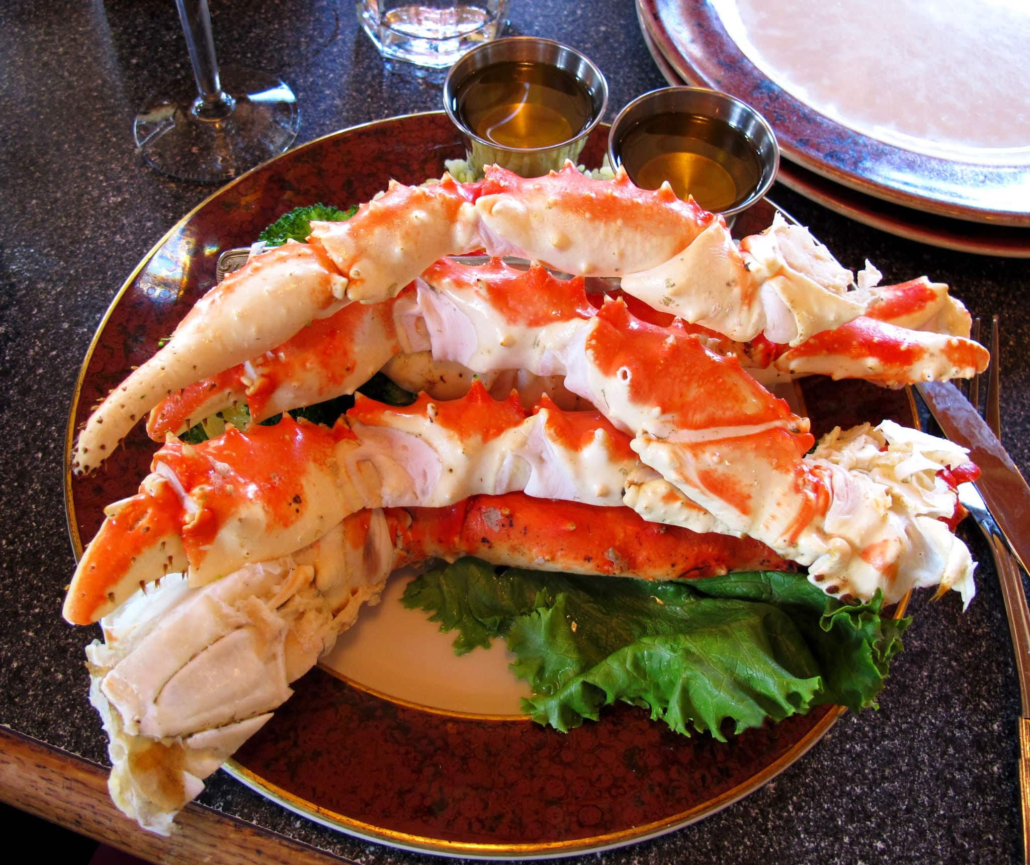 food crab of legs ,alaska food