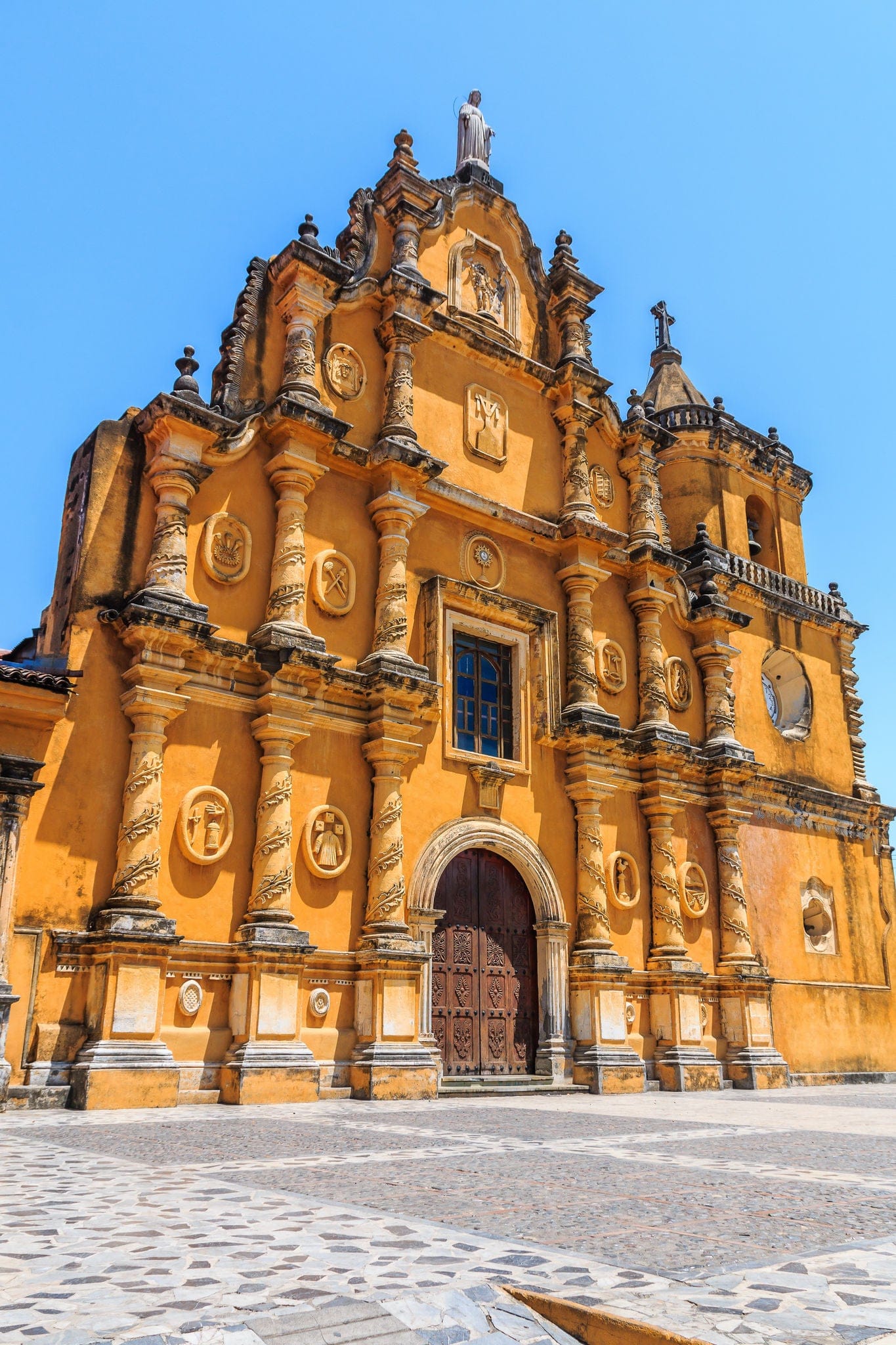 Leon, Corinto, Nicaragua. Church of la Recolección.