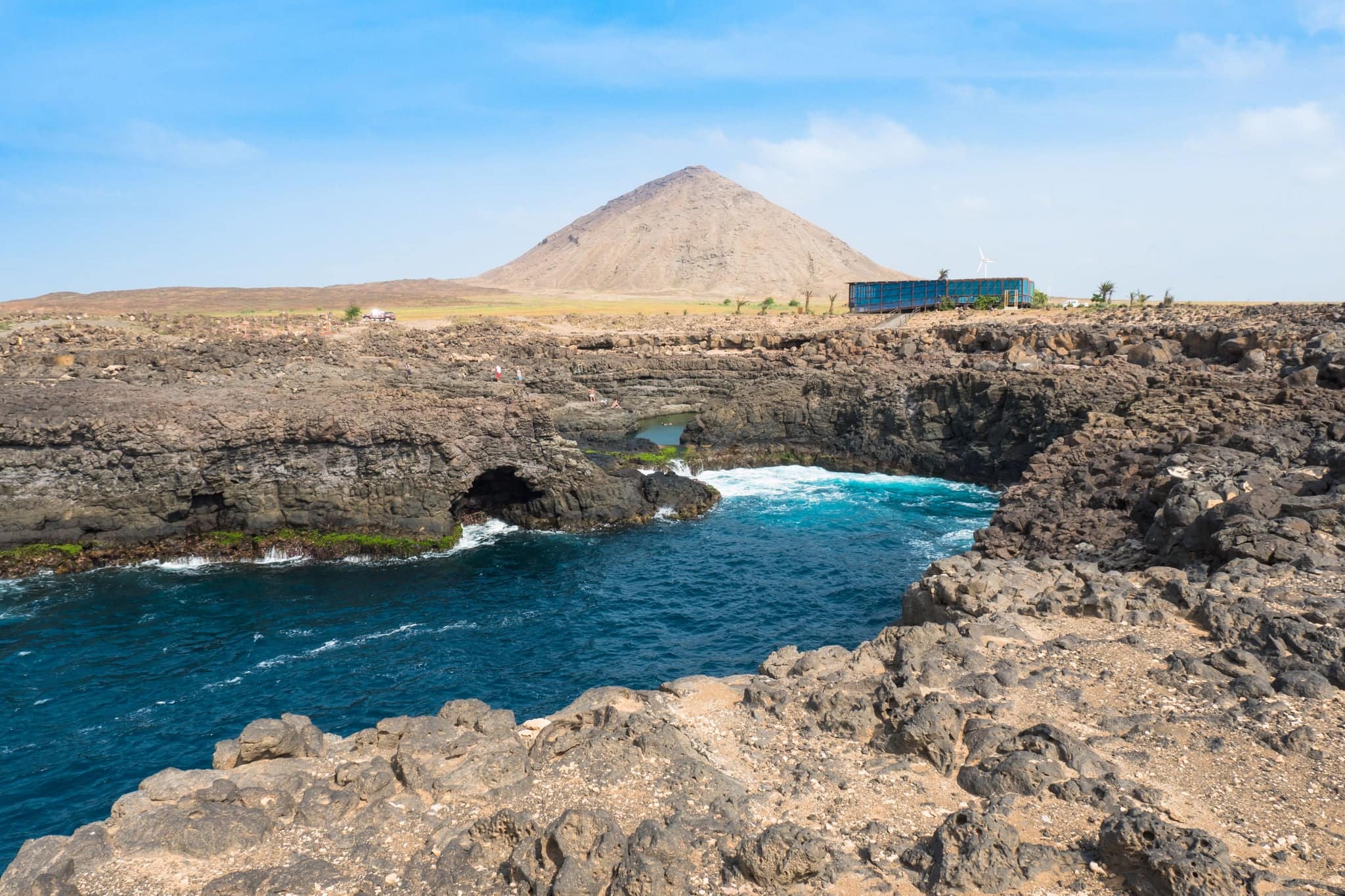 Buracona  in sal Island Cape Verde - Cabo Verde