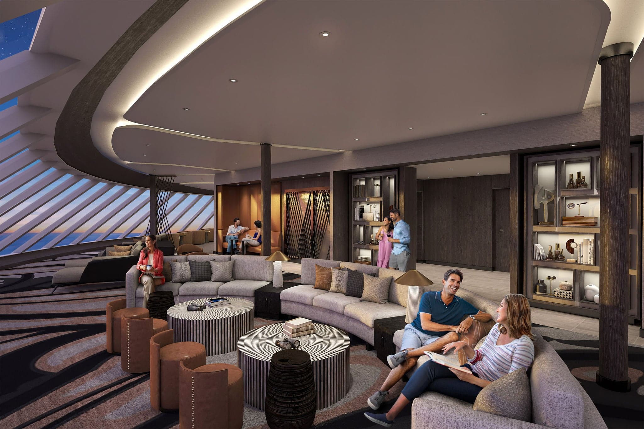 Observation Lounge, Norwegian Luna