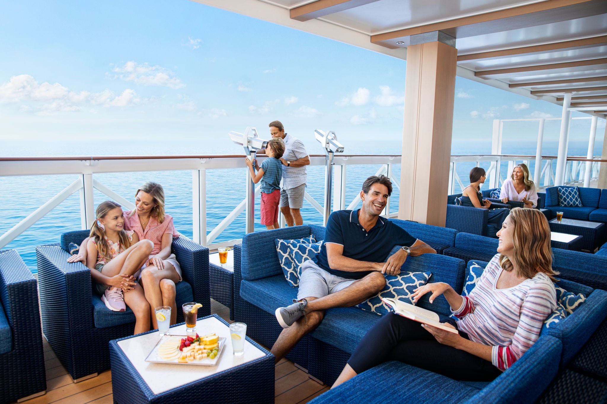 NCL Encore Family Waterfront Lounge