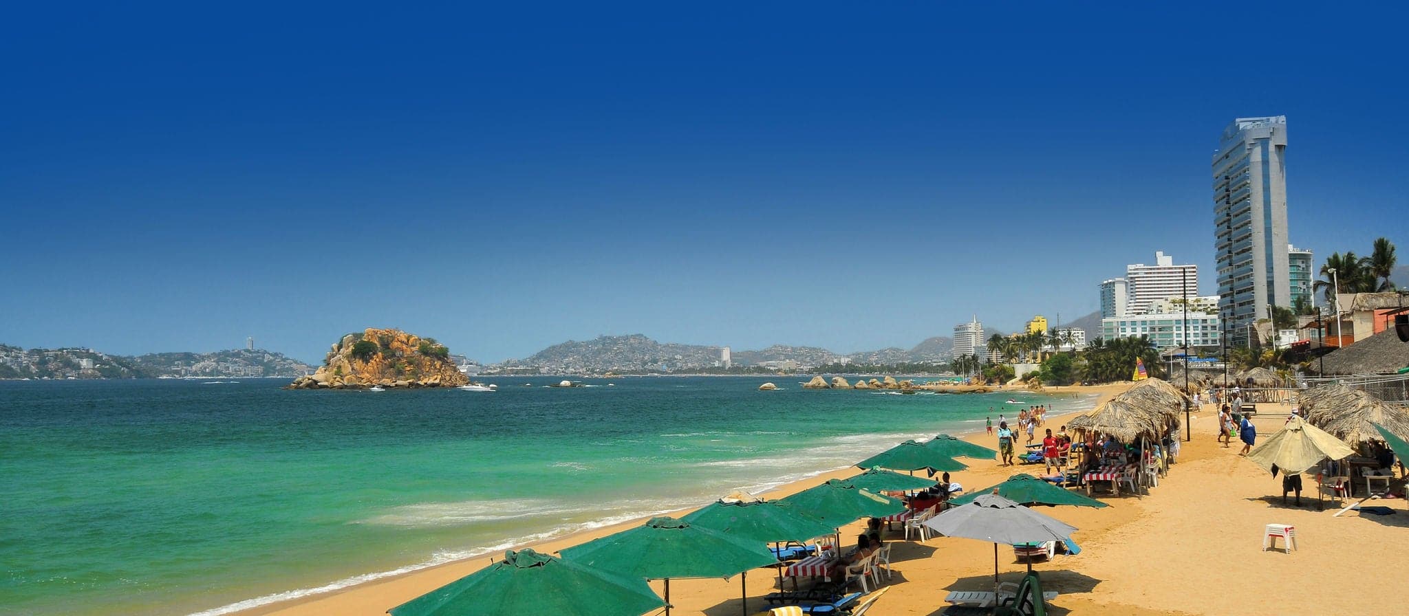 Acapulco beach view