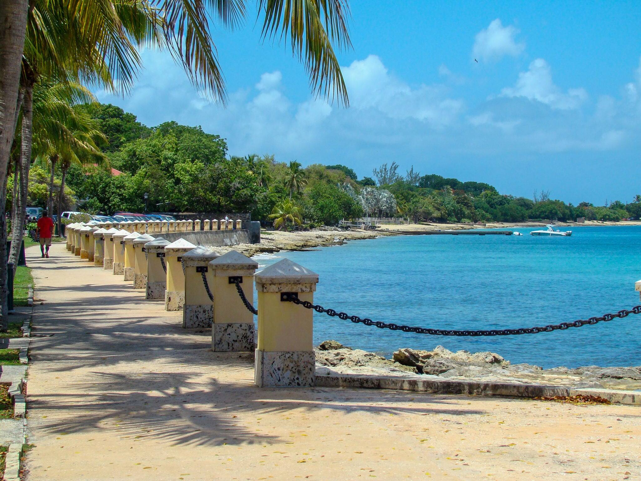 Walkway on the bay US Virgin Islands
