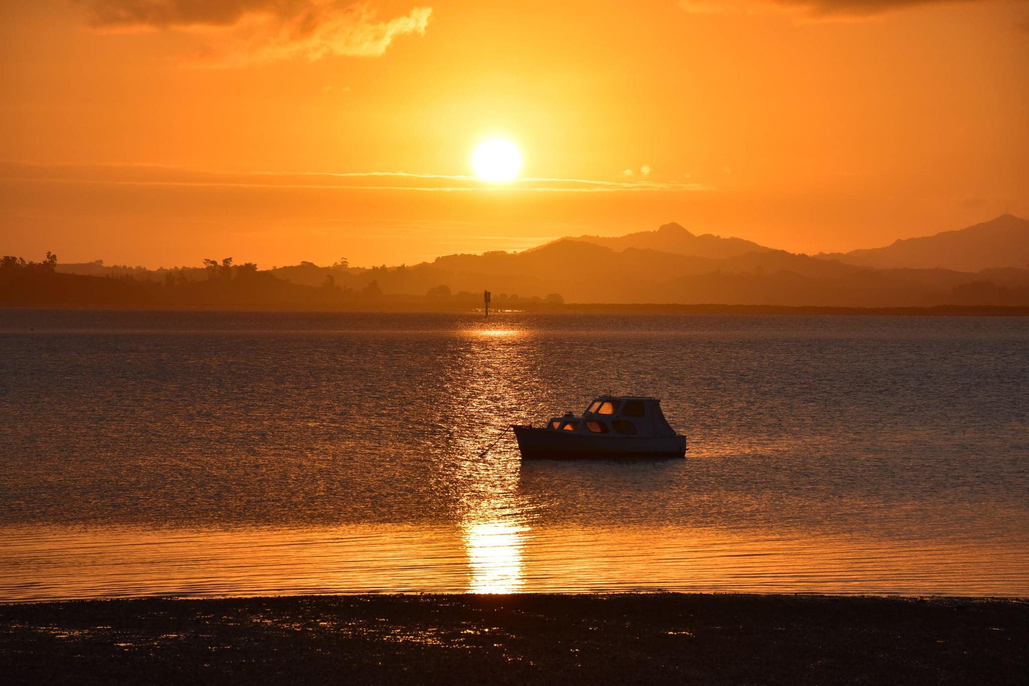 Sunset at Whangarei