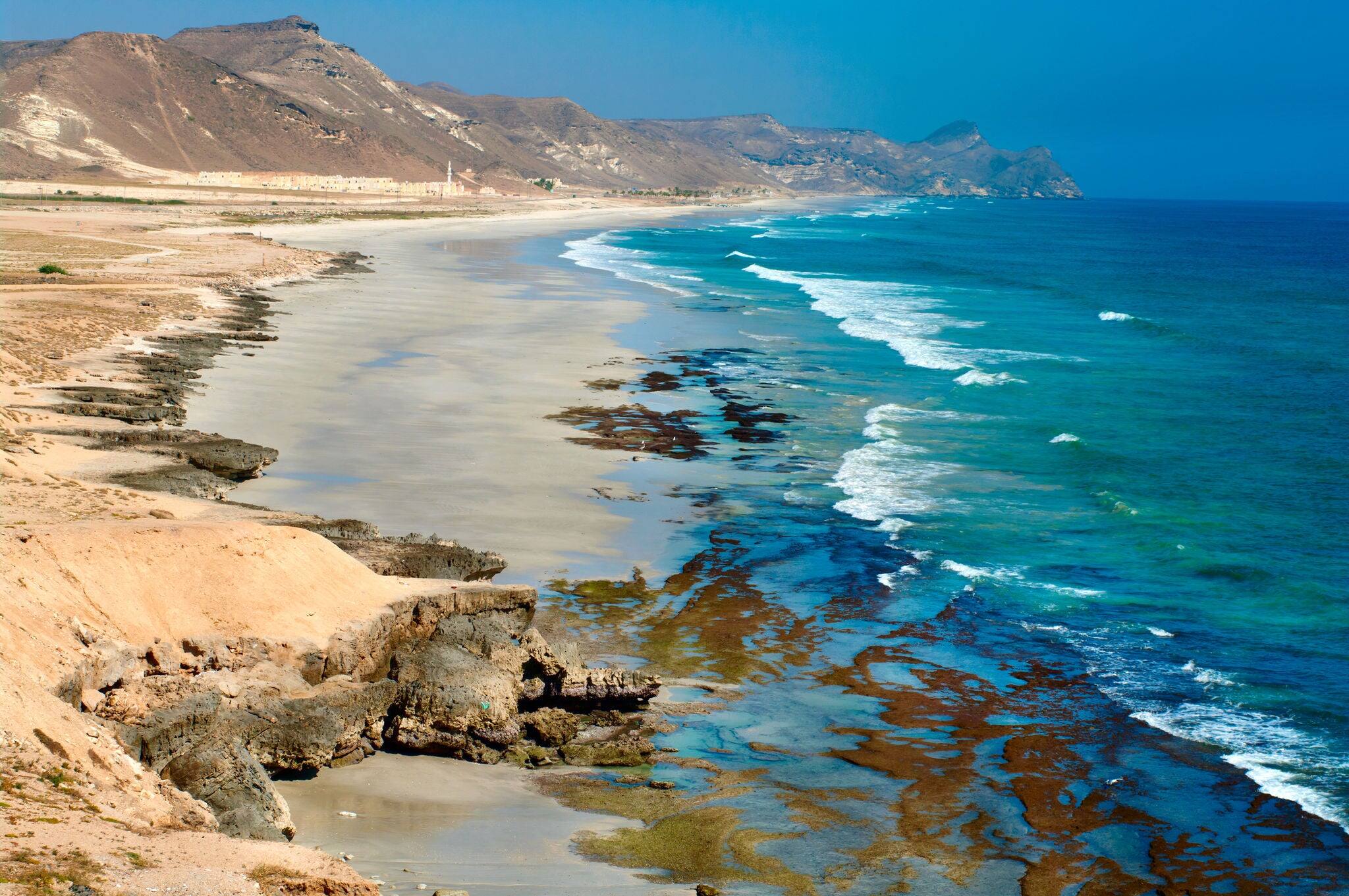 Beach near Al Mughsayl, Salalah, Oman