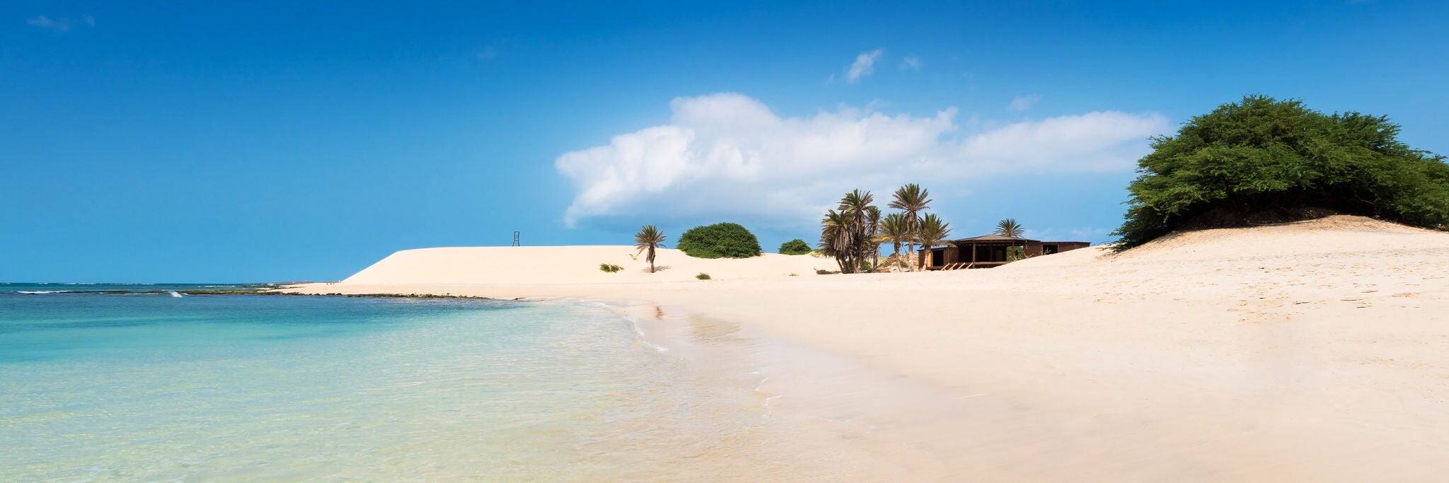 Chaves beach Praia de Chaves in Boavista Cape Verde - Cabo Verde