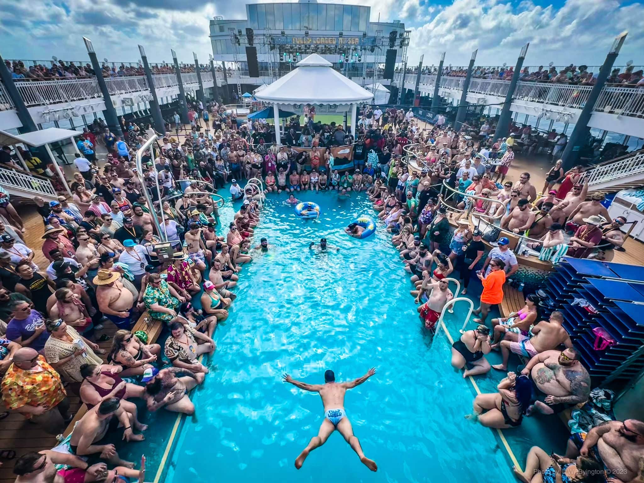 Photo by @WillByington © 2023 - Bert Kreischer's Fully Loaded At Sea