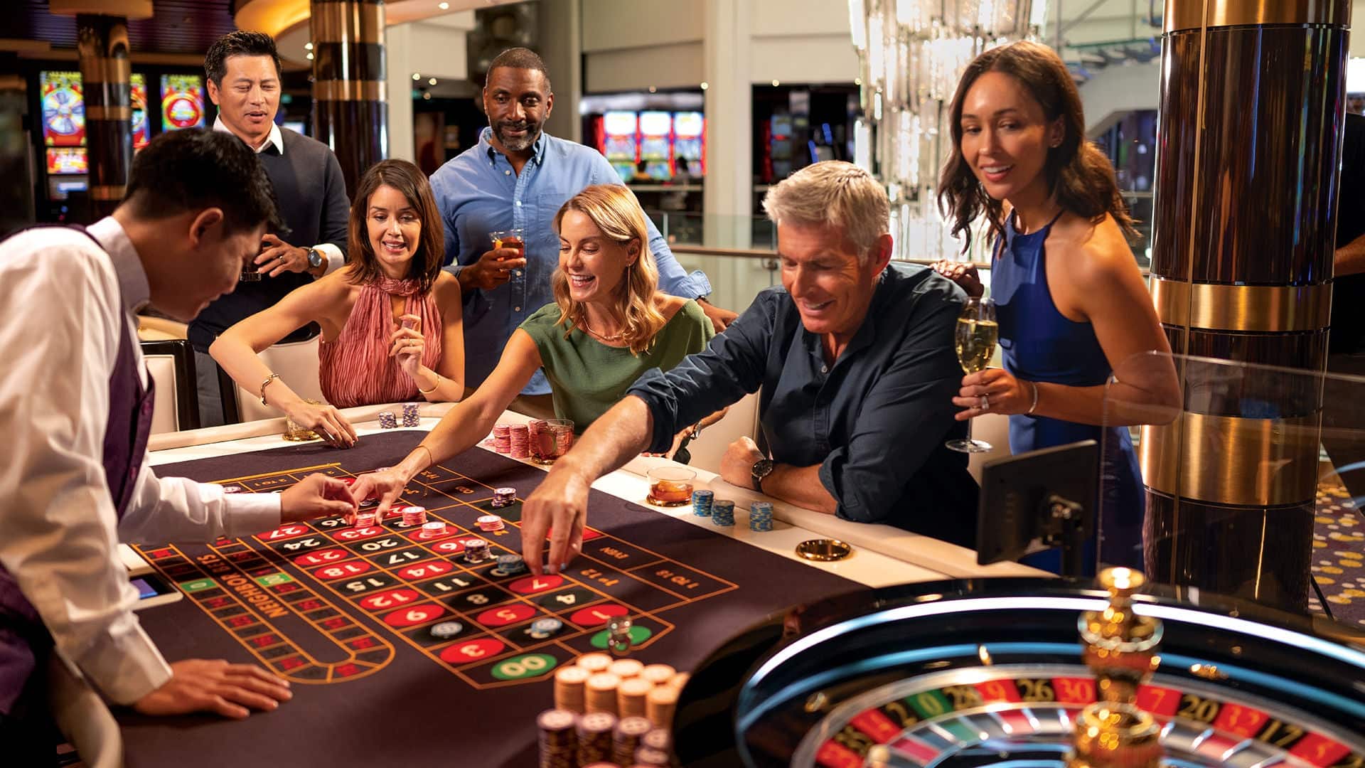 Roulette at the Bliss Casino