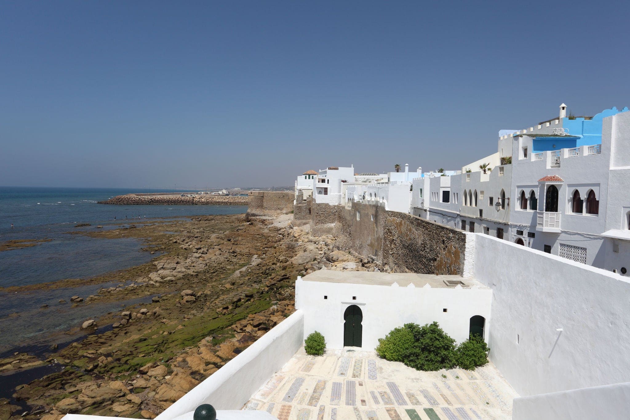 Moroccan town Asilah, North Africa