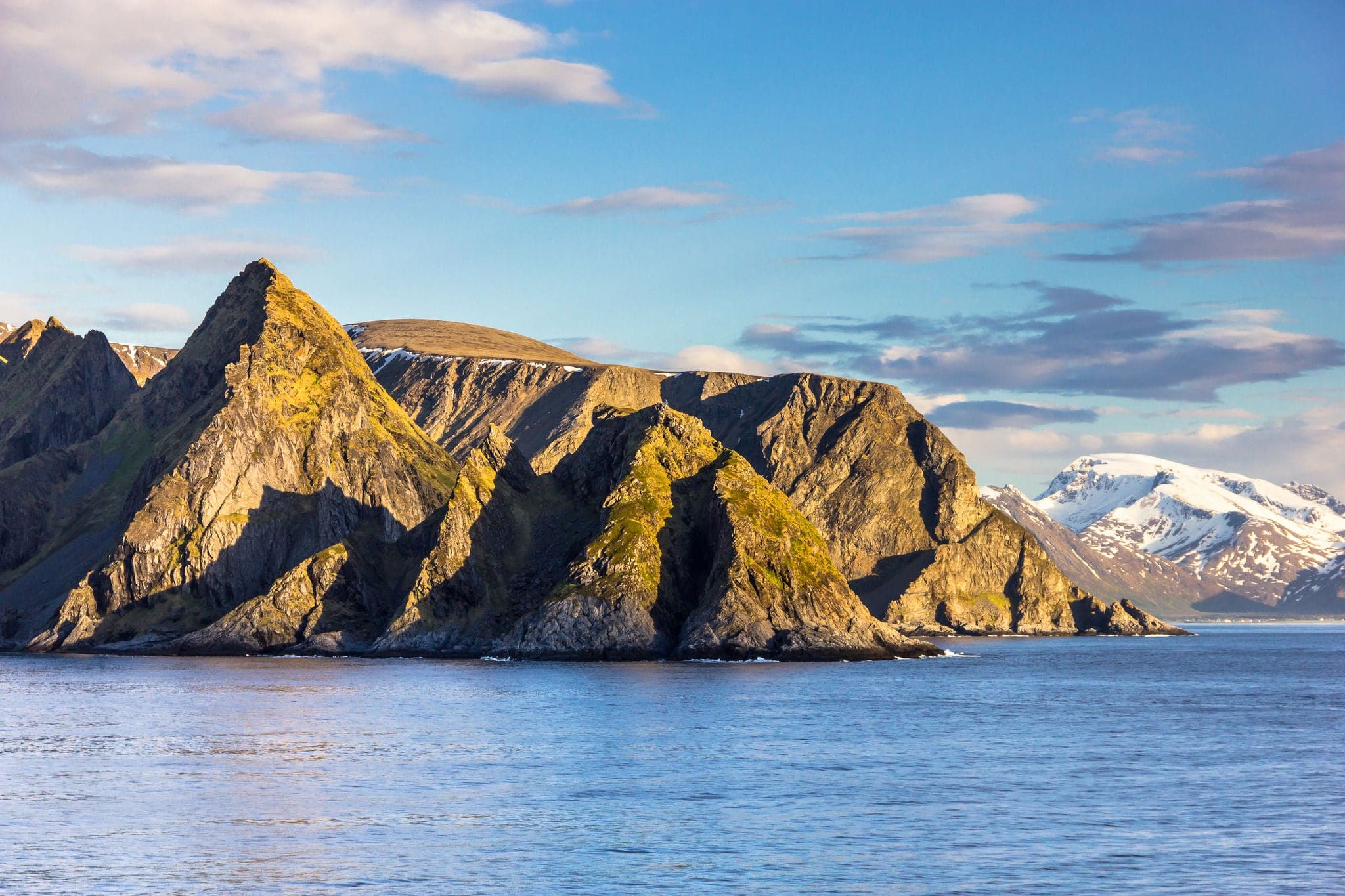 Beautiful view of northern Norway near Alta