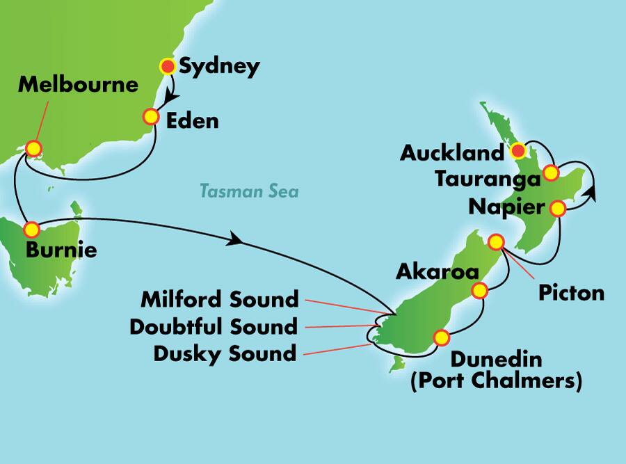 Australia y Nueva Zelanda desde Sydney, 12 días Australia y Nueva Zelanda desde Sydney, 12 días