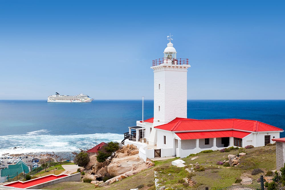 Norwegian Dawn in Mossel Bay, South Africa