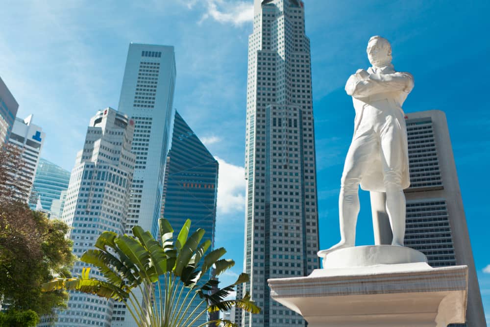 Sir Raffles statue, Singapore