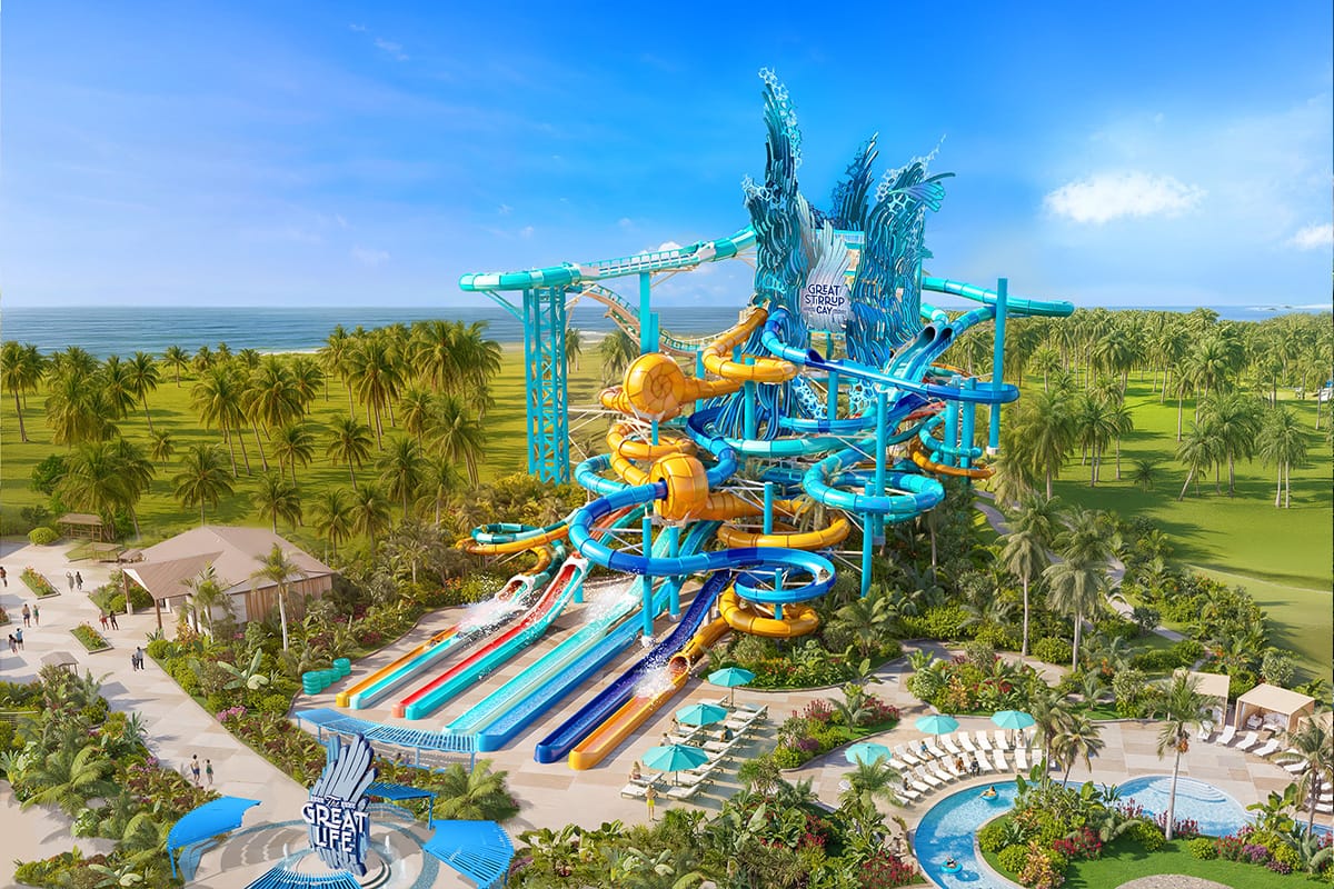 Great Tides Waterpark at Great Stirrup Cay.