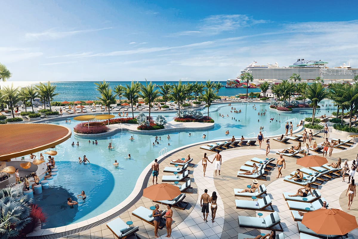 Great Life Lagoon at Great Stirrup Cay.