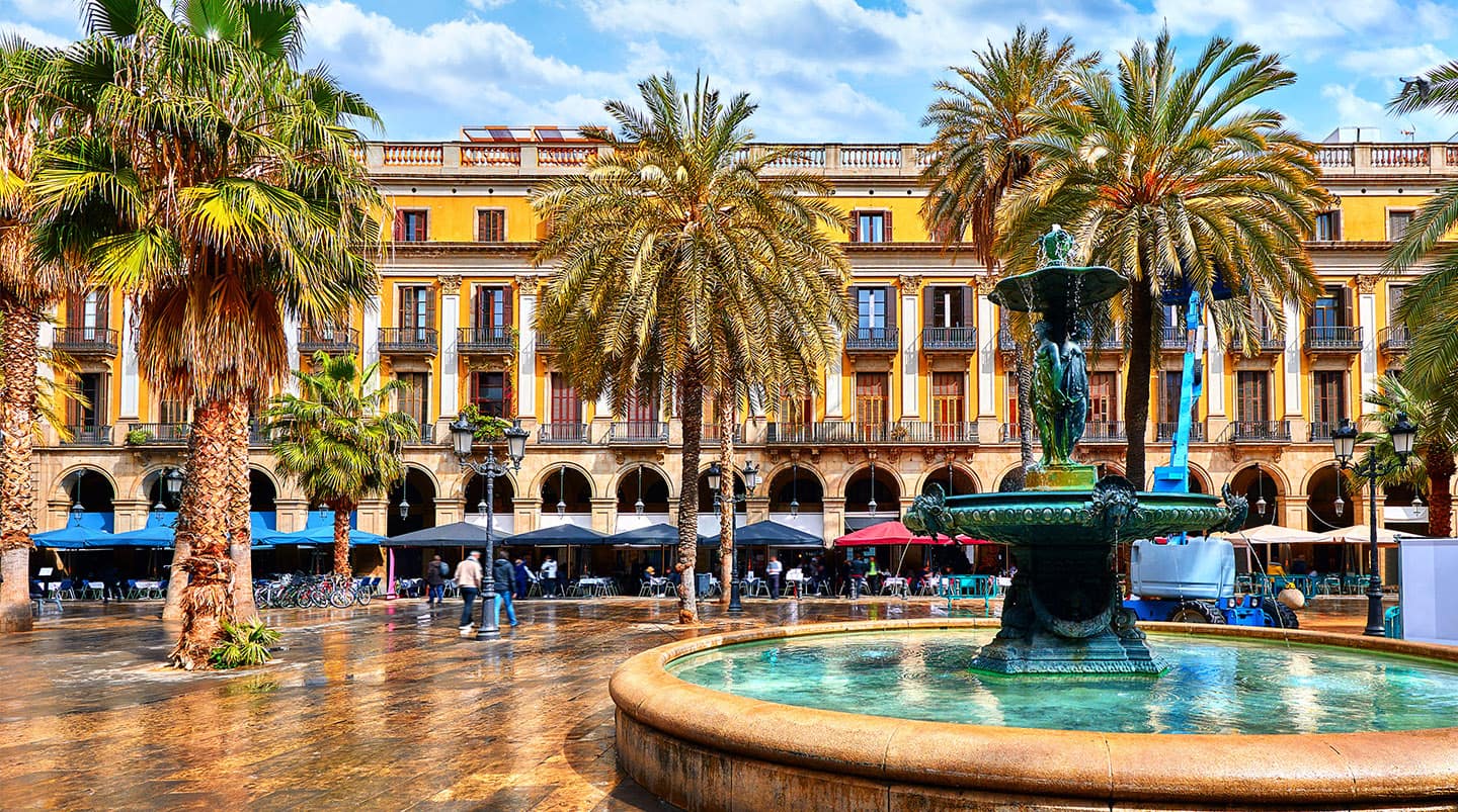 Placa Reial, Barcelona