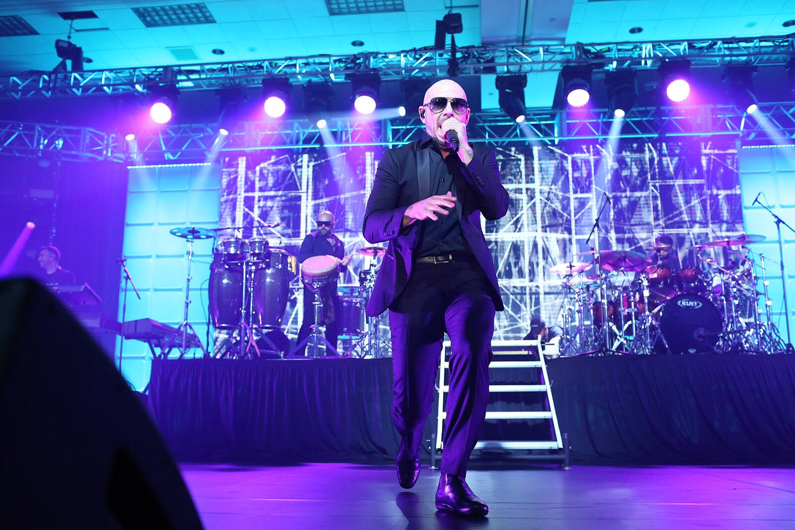 Pitbull Performs at CruiseWorld 2018 Event Hosted by Norwegian