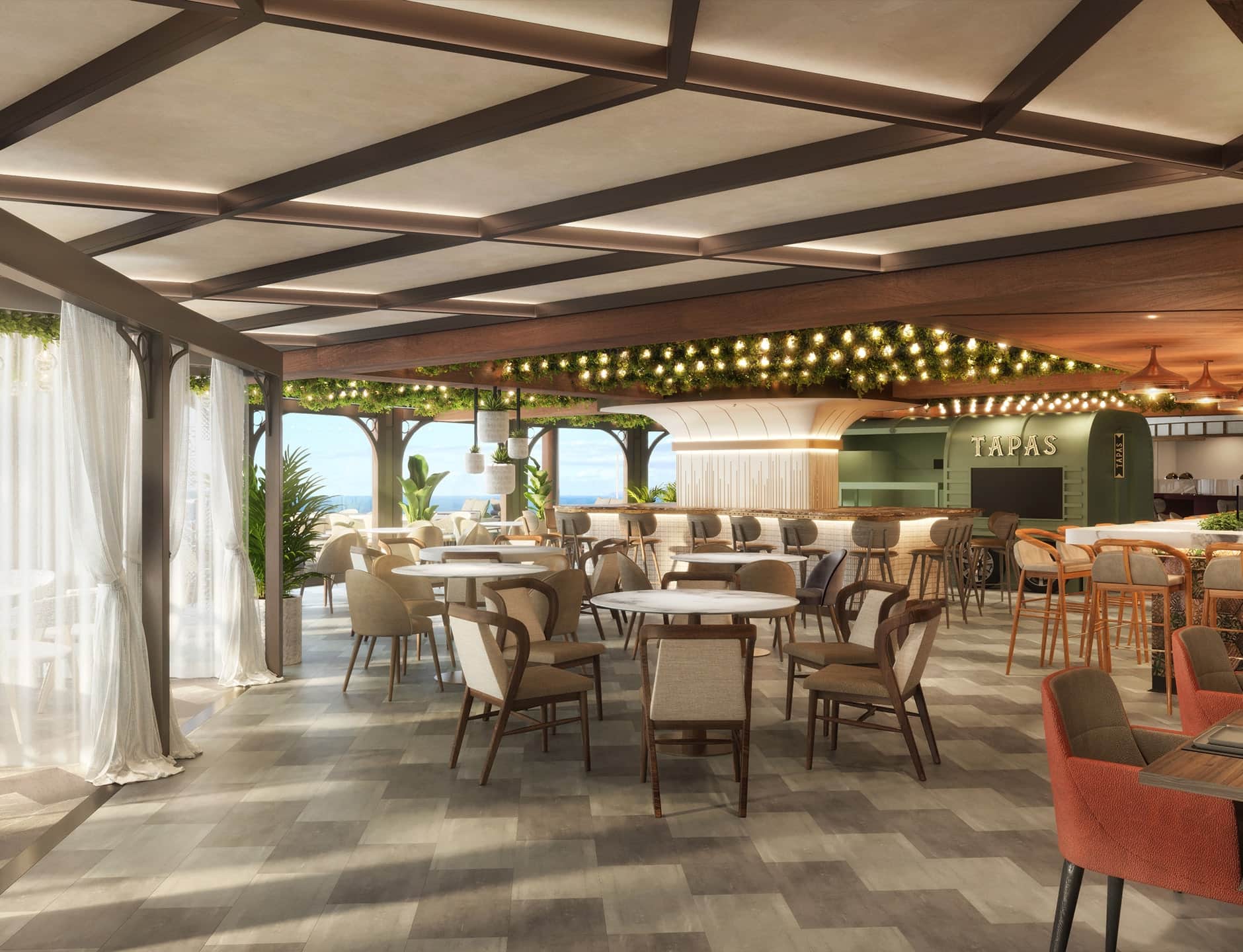 Patio de comidas Indulge