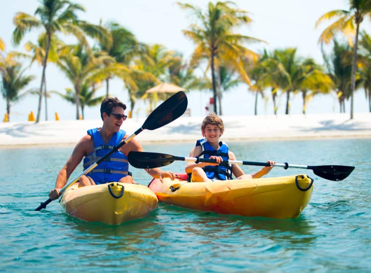 Pasa un día relajante en nuestra isla privada, Great Stirrup Cay.