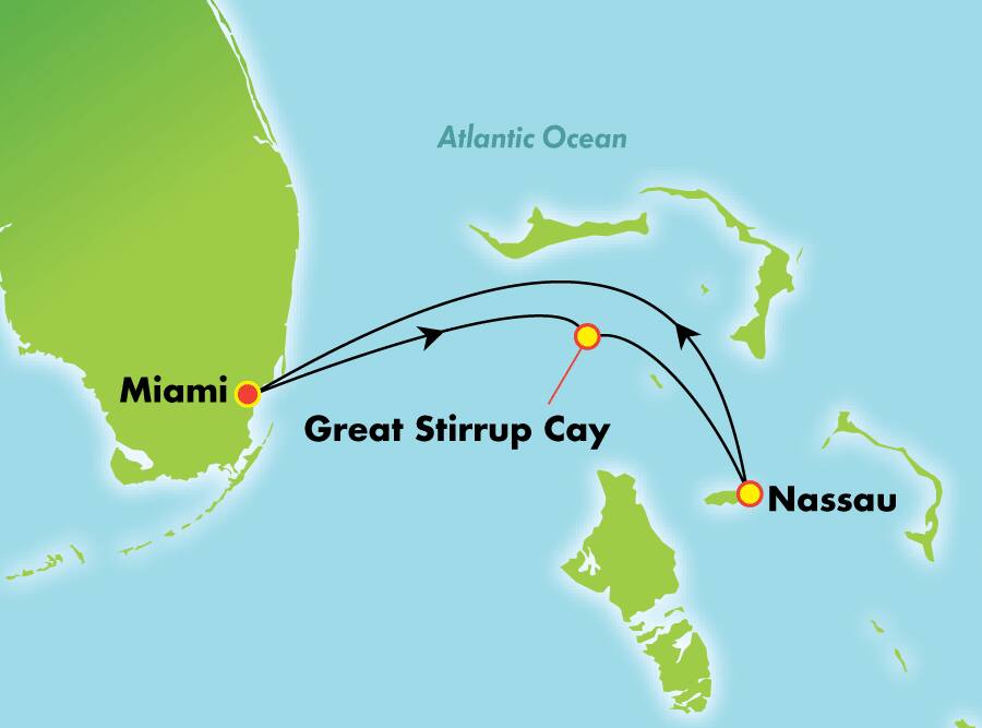 Bahamas, desde Miami, 3 días Bahamas, desde Miami, 3 días