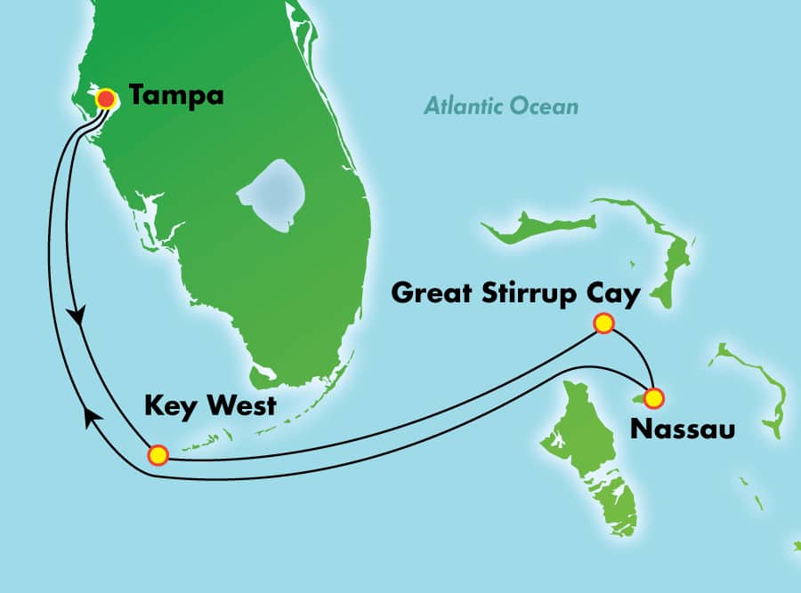 Bahamas y Florida desde Tampa, 5 días Bahamas y Florida desde Tampa, 5 días