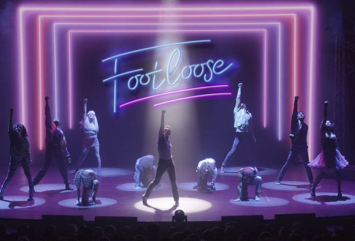 Musical Footloose como parte del entretenimiento del Norwegian Joy
