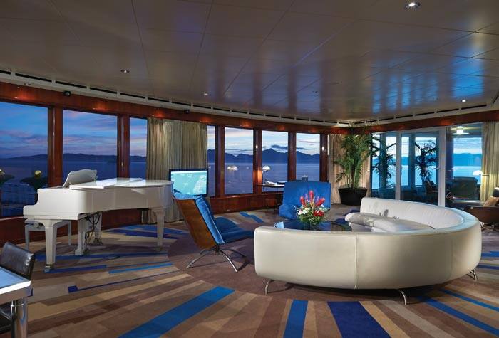 Las suites más grandes del mar