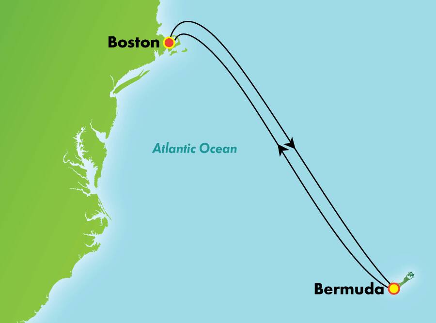 Bermudas, Boston ida y vuelta, 7 días Bermudas, Boston ida y vuelta, 7 días